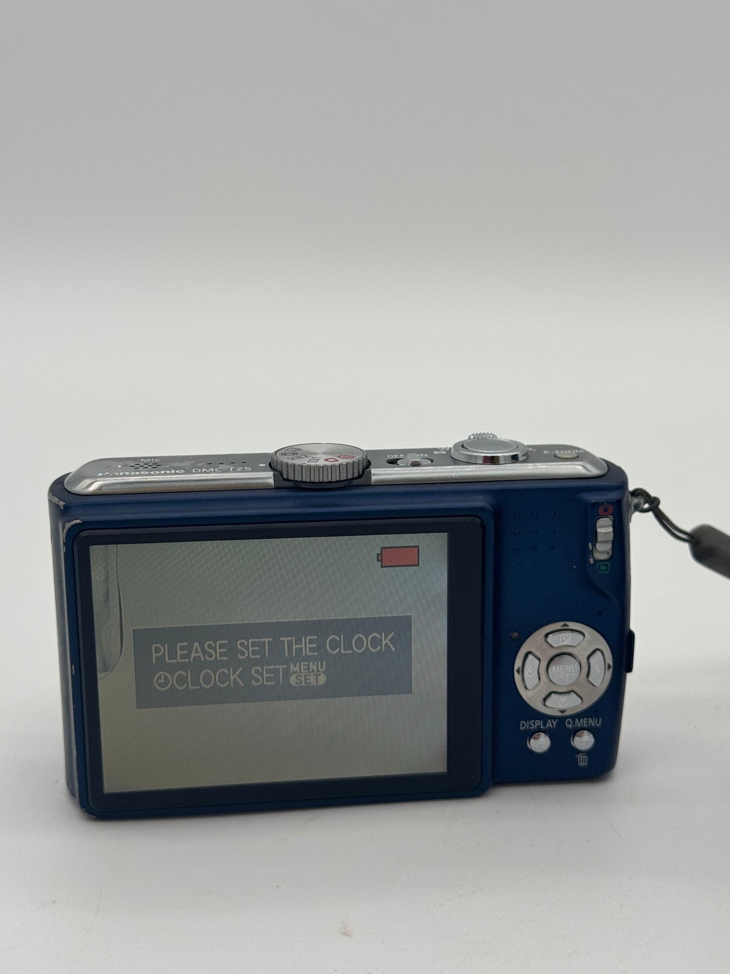 Panasonic Lumix 10x DMC-TZ5 Blue Digital Camera