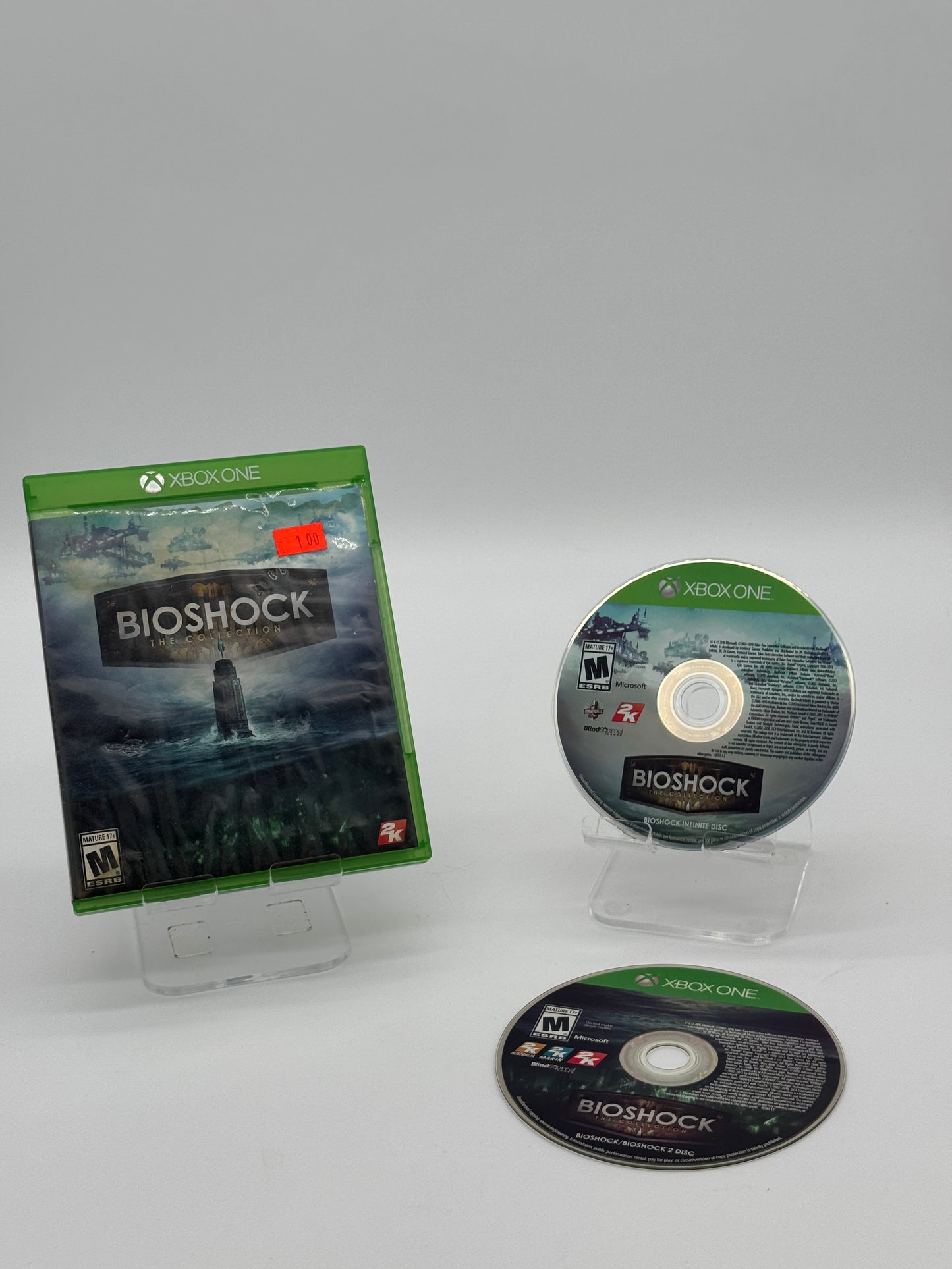 Used Xbox One BioShock The Collection - Light Scratches - Complete with Box