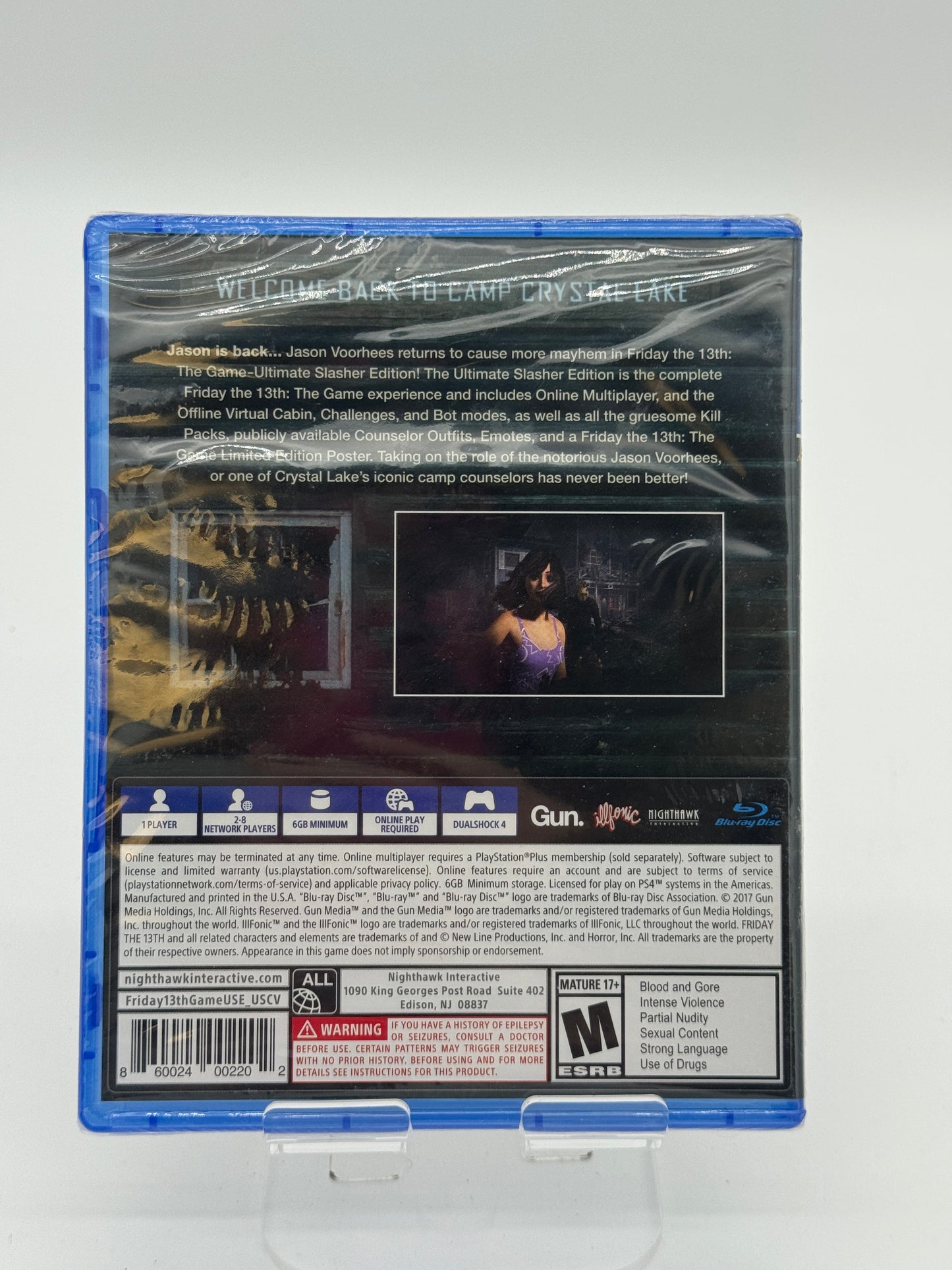 Playstation 4 - Friday the 13th Ultimate Slasher Edition - Brand New