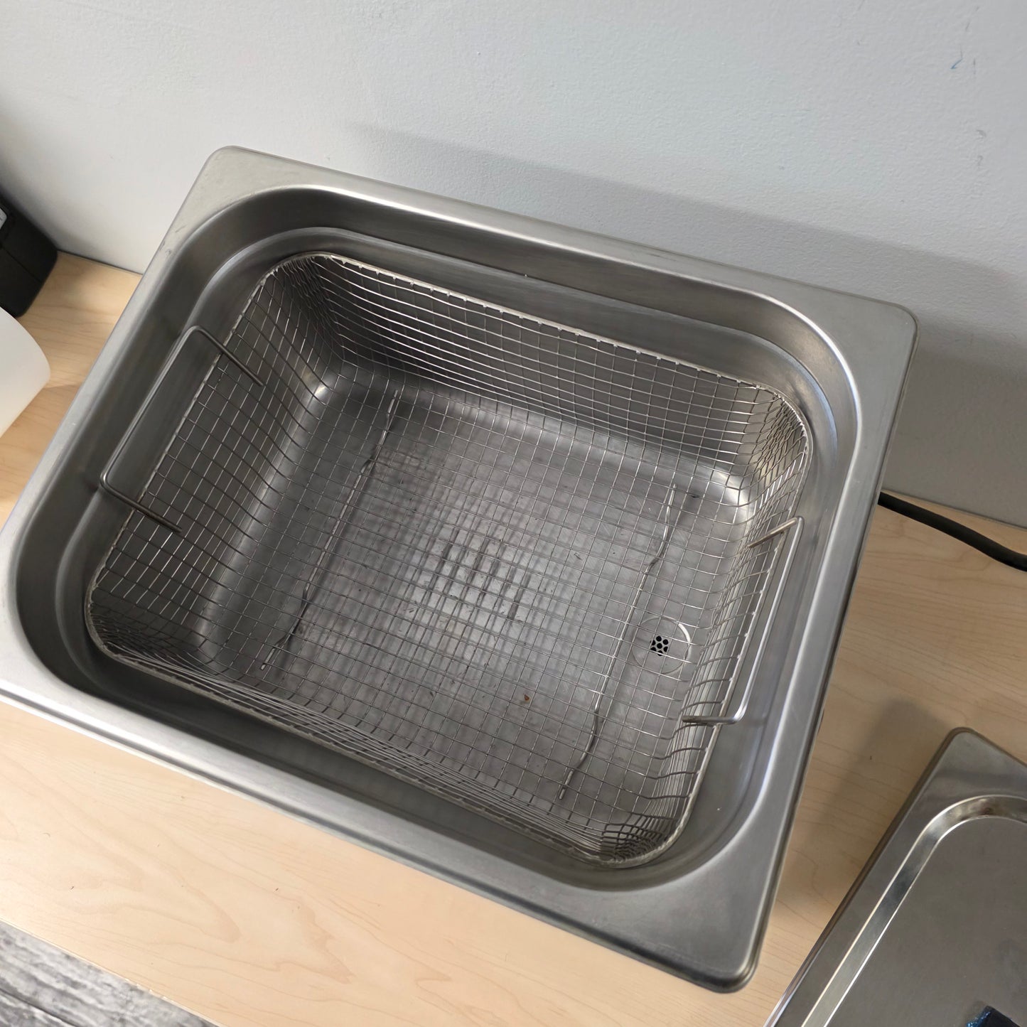 CO-Z Digital Ultrasonic Cleaner Silver Stainless Steel Sonic Bath Jewelry Tools TESTED