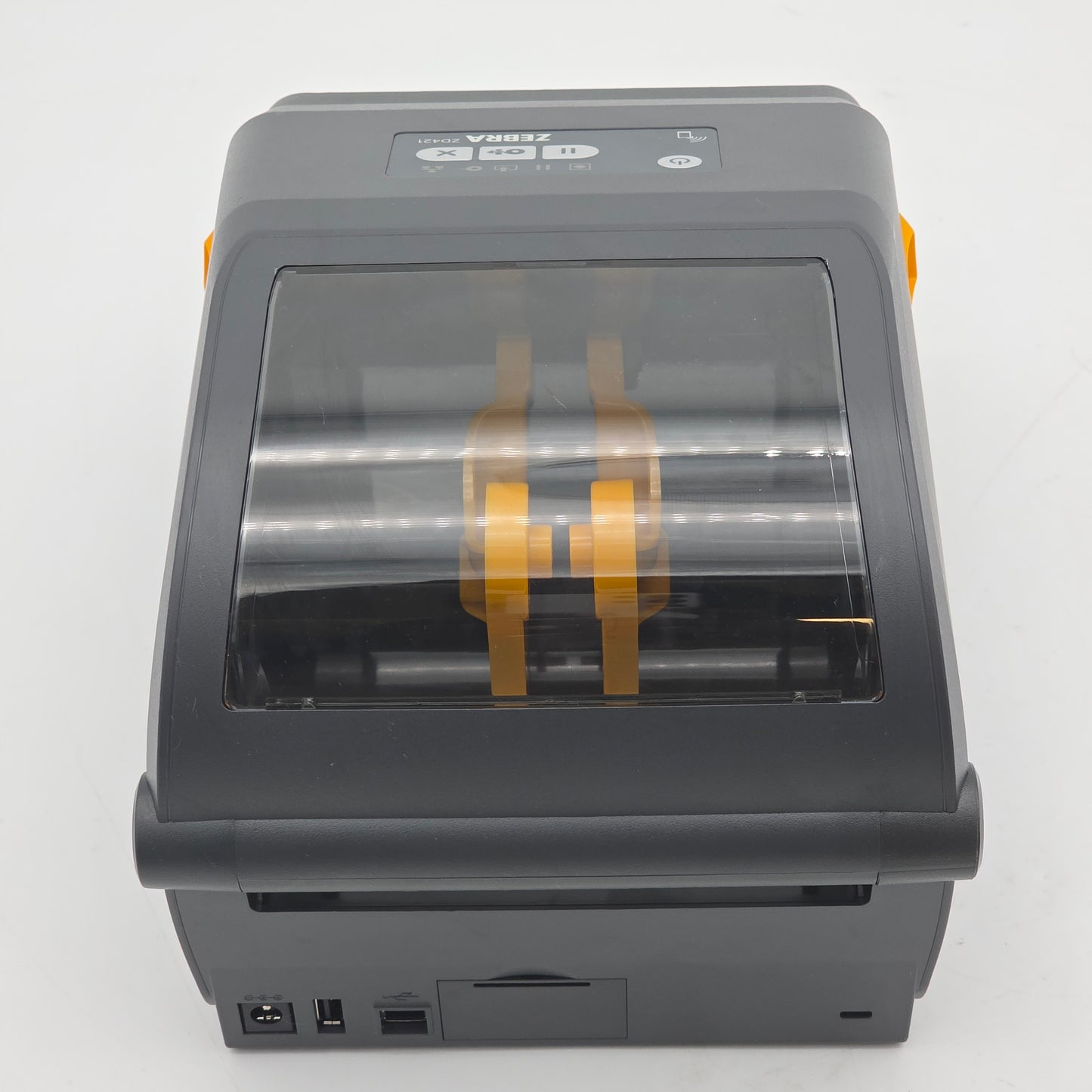 Zebra ZD421 Direct Label Printer ZD4A042-D01W01EZ With Power Adapter