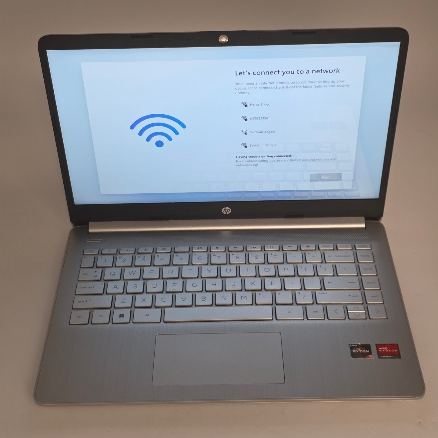 HP Laptop 14-FQ0110WM 14" Ryzen 3 3250U 2.6GHz 4GB RAM 128GB SSD