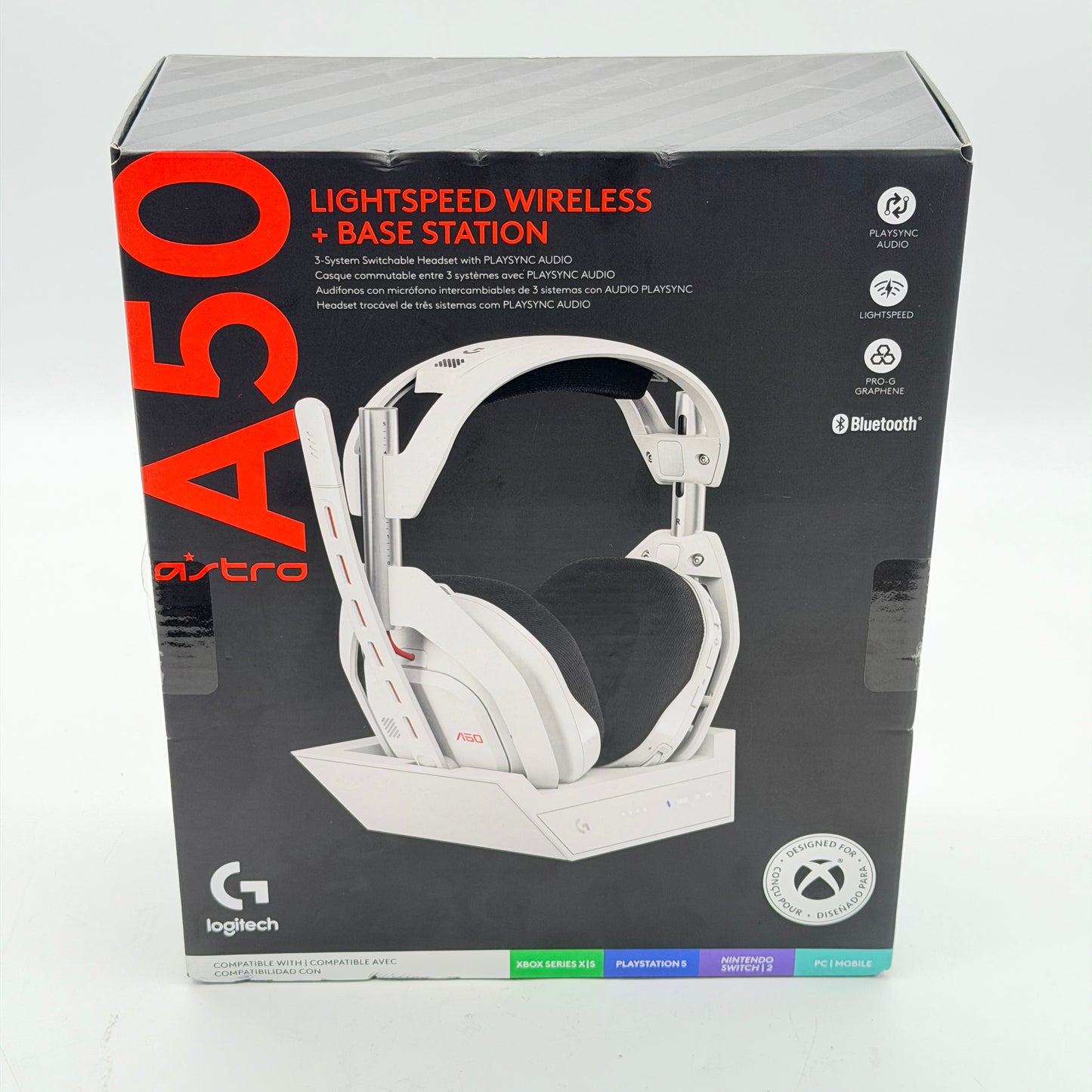 Logitech Astro A50 X Wireless Gaming Headset White New In Box
