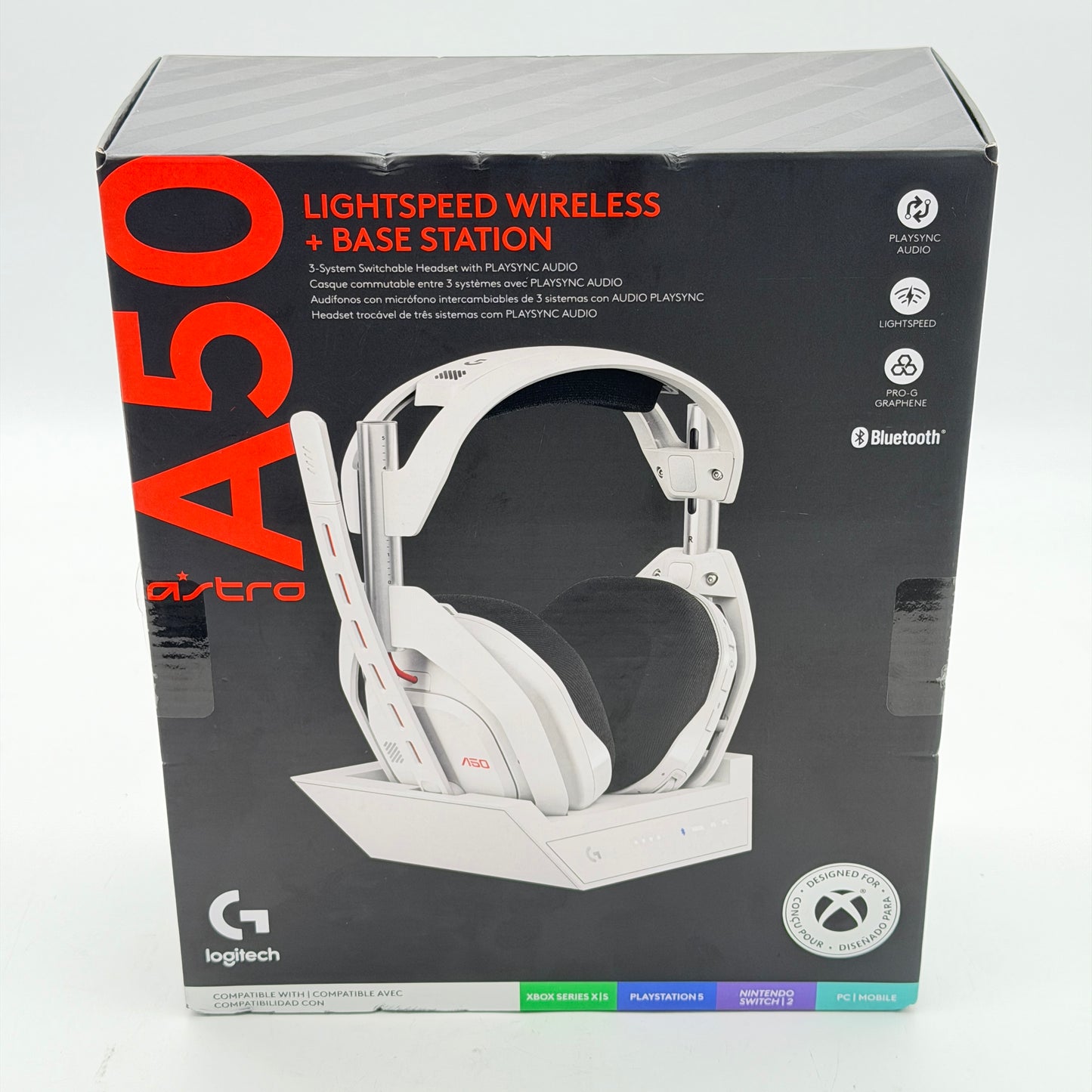 Logitech Astro A50 X Wireless Gaming Headset White New In Box