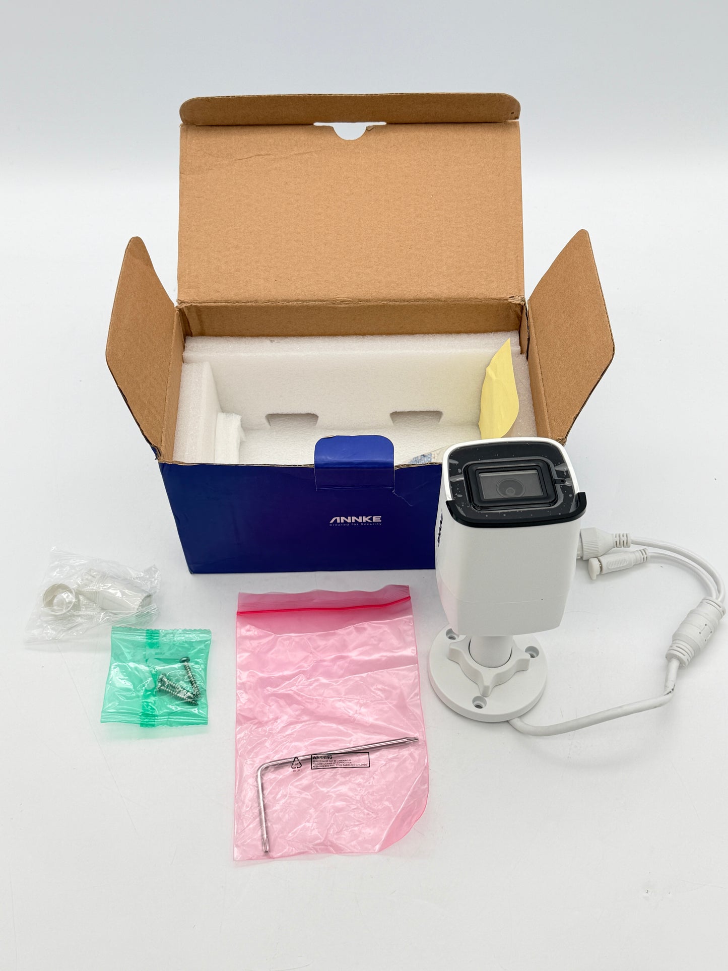 Security Camera - New Open Box White