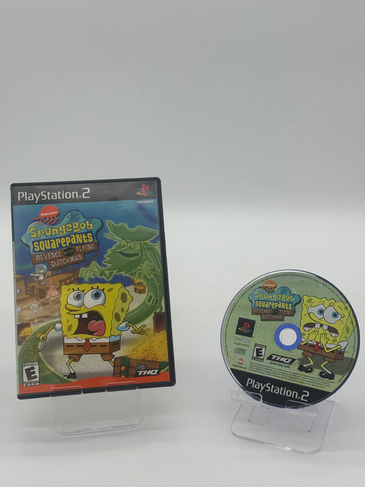 Playstation 2 Game: SpongeBob SquarePants Revenge of the Flying Dutchman (Used with Box)