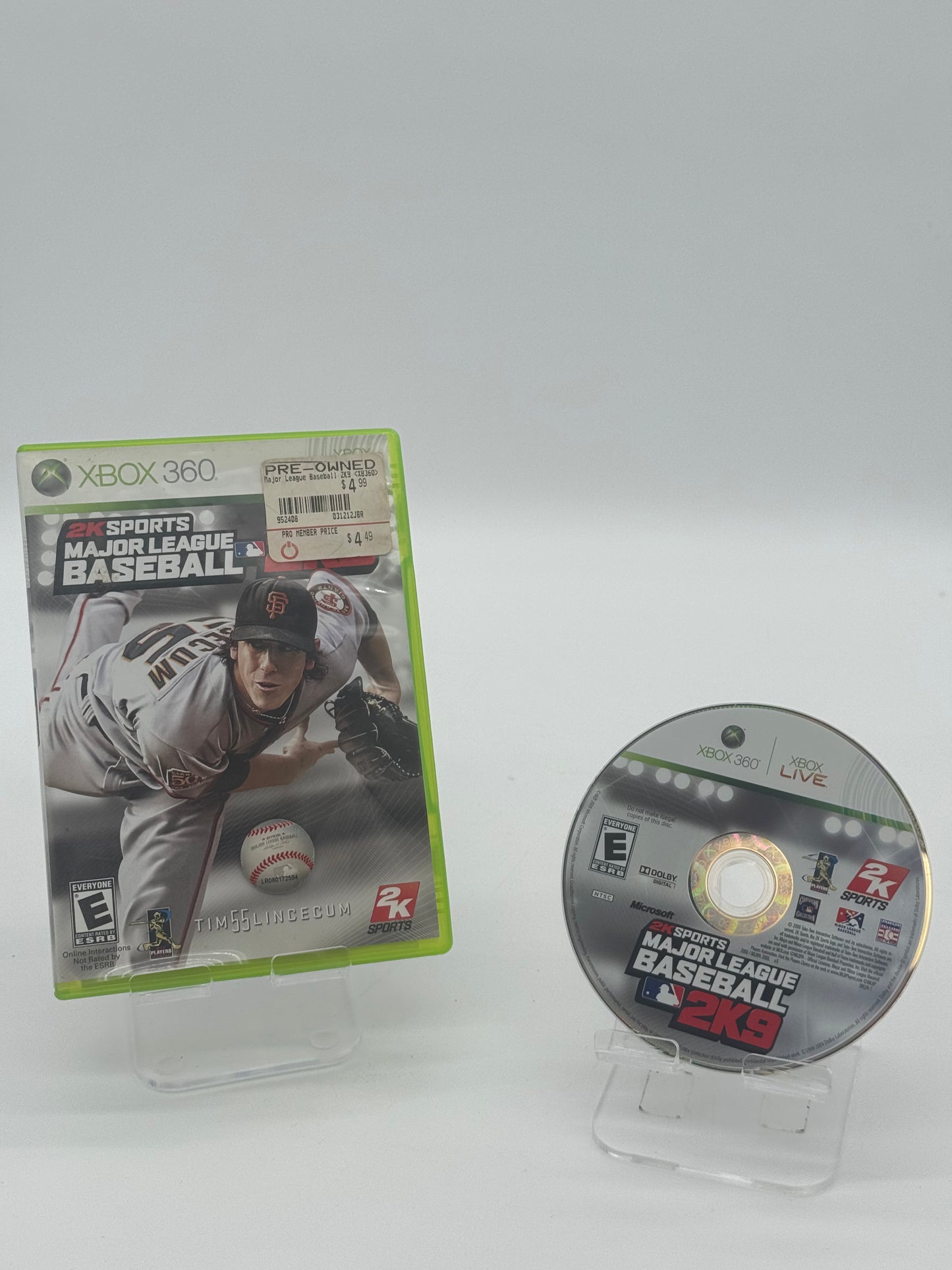 Xbox 360 Major League Baseball 2K9 - Used With Box