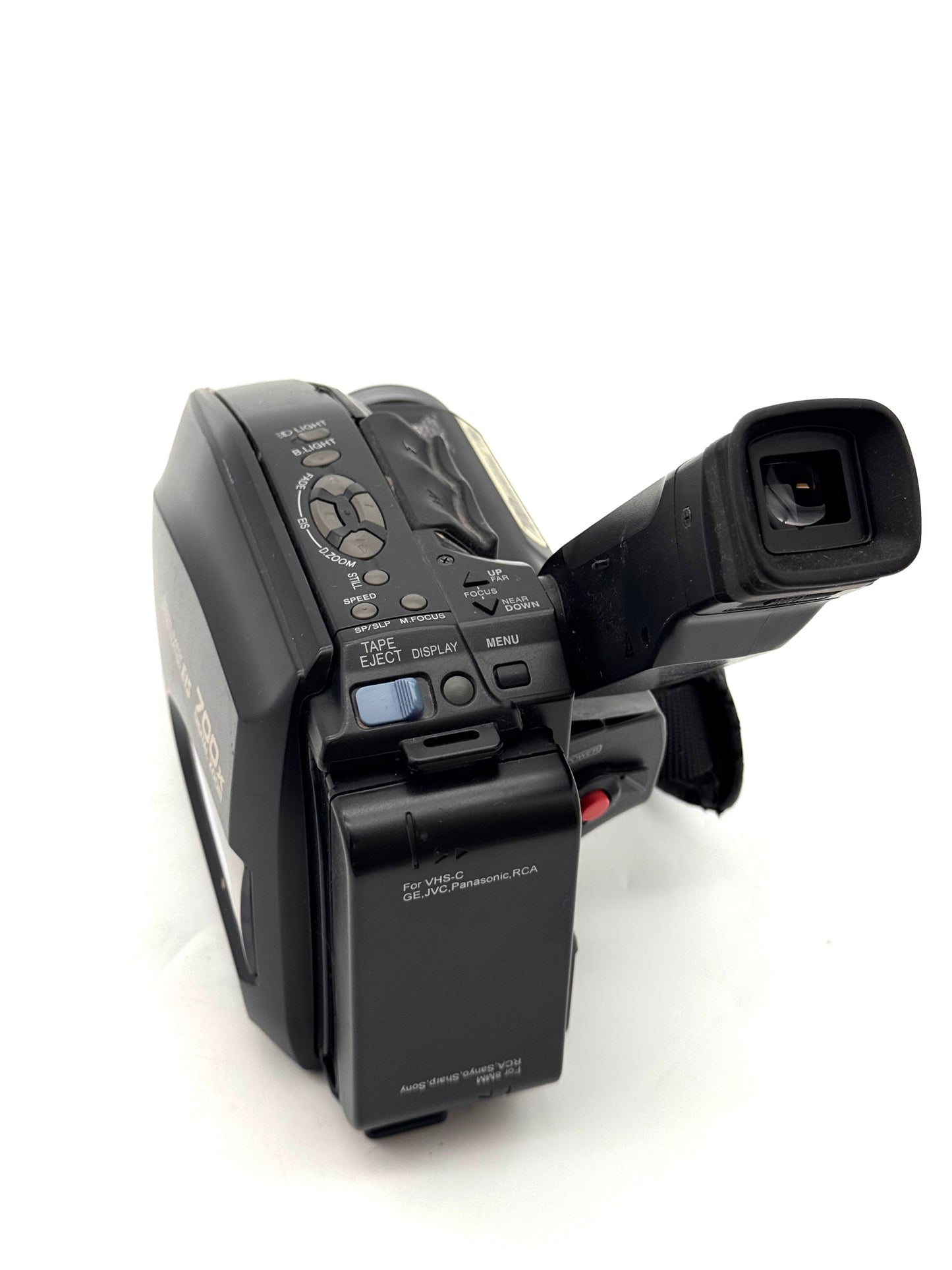Quasar Palmcorder VM-D52 VHS-C Camcorder Black ** Broken **
