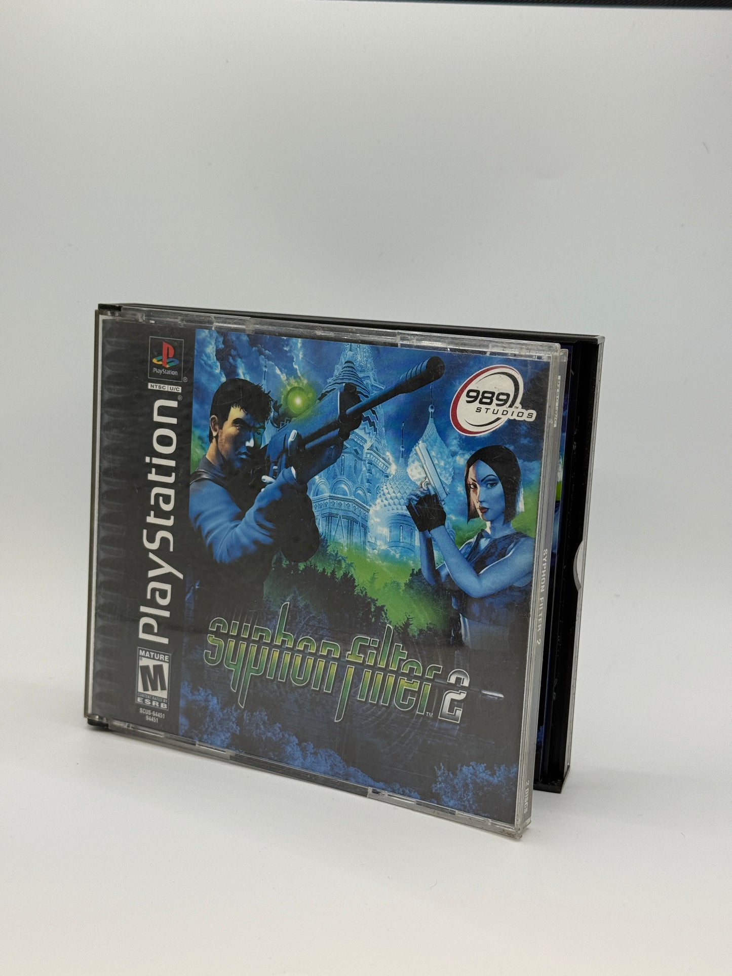 Playstation Syphon Filter 2 Used Video Game With Box