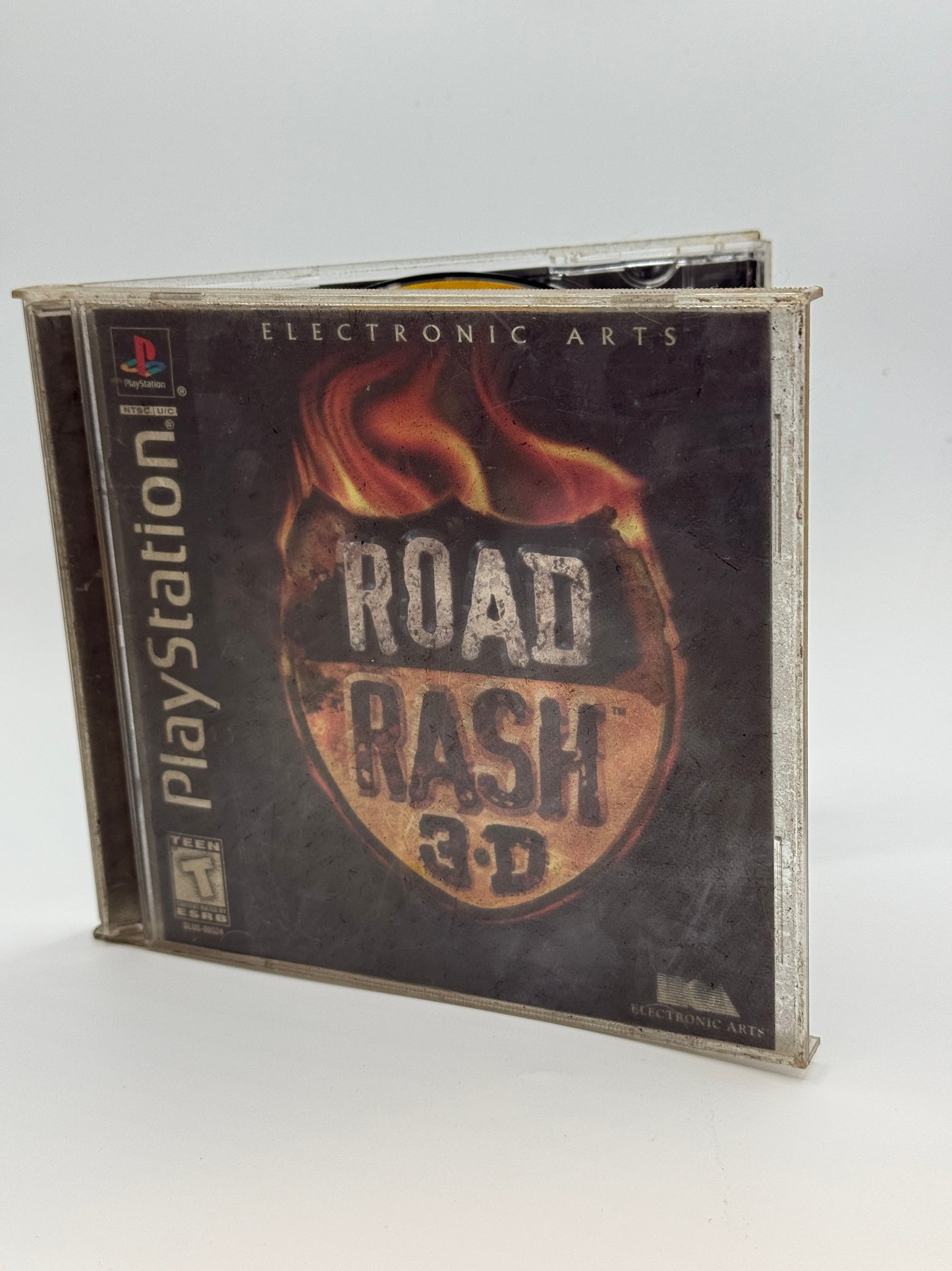 Playstation Road Rash 3D Video Game - Used with Box