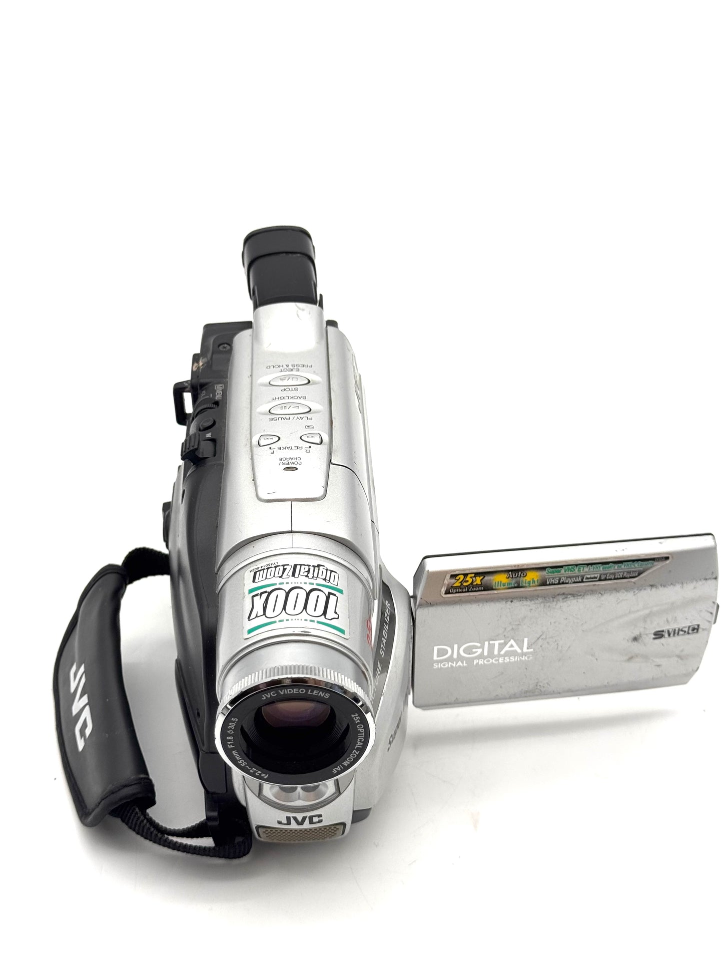 JVC GR-SXM37U Camcorder Black  **Broken**