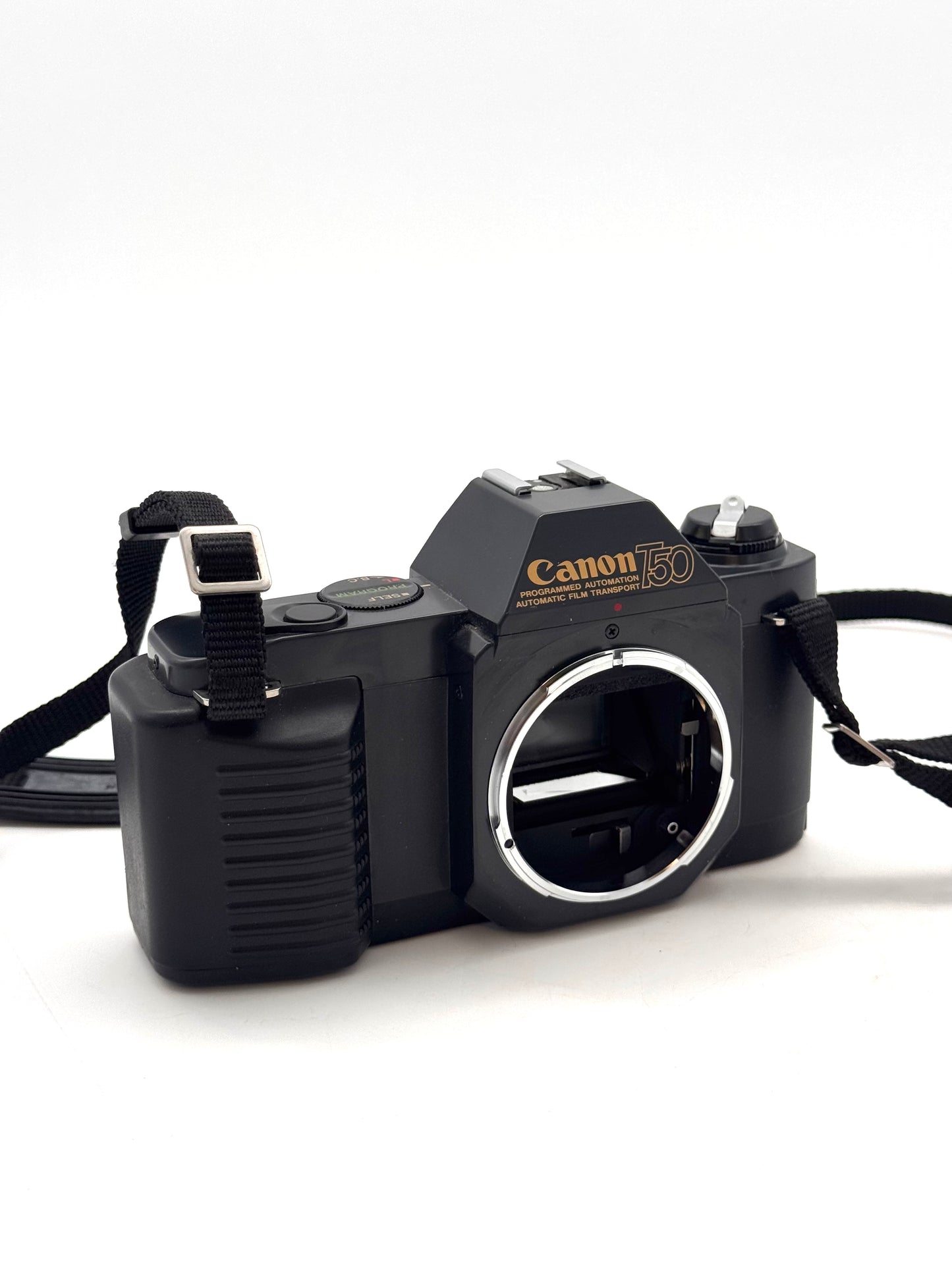 Canon T50 Vintage Camera w/ FD 50mm f/1.8 Lens - Black - Broken