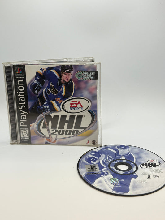 Playstation NHL 2000 - Used Video Game with Box