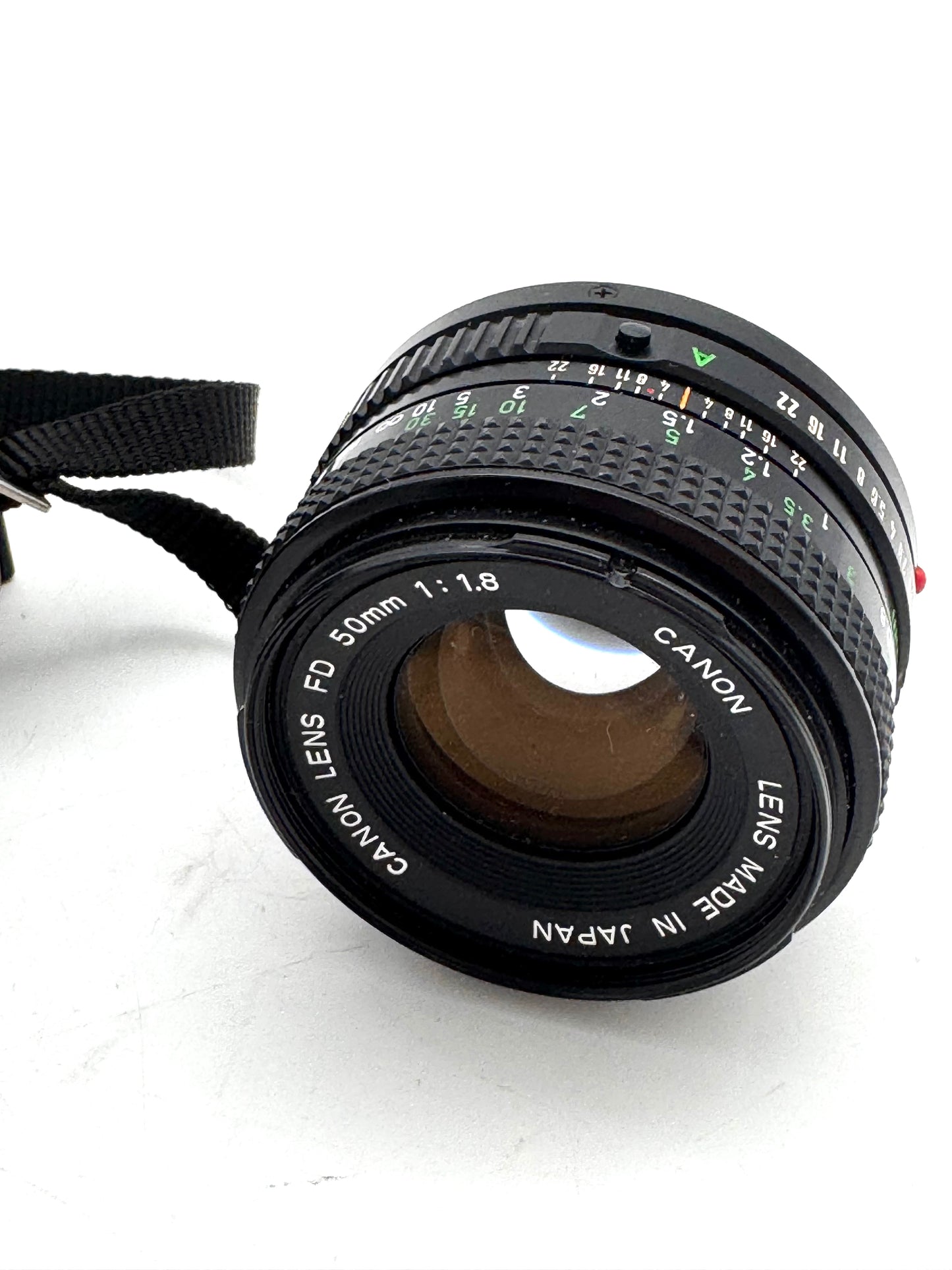 Canon T50 Vintage Camera w/ FD 50mm f/1.8 Lens - Black - Broken
