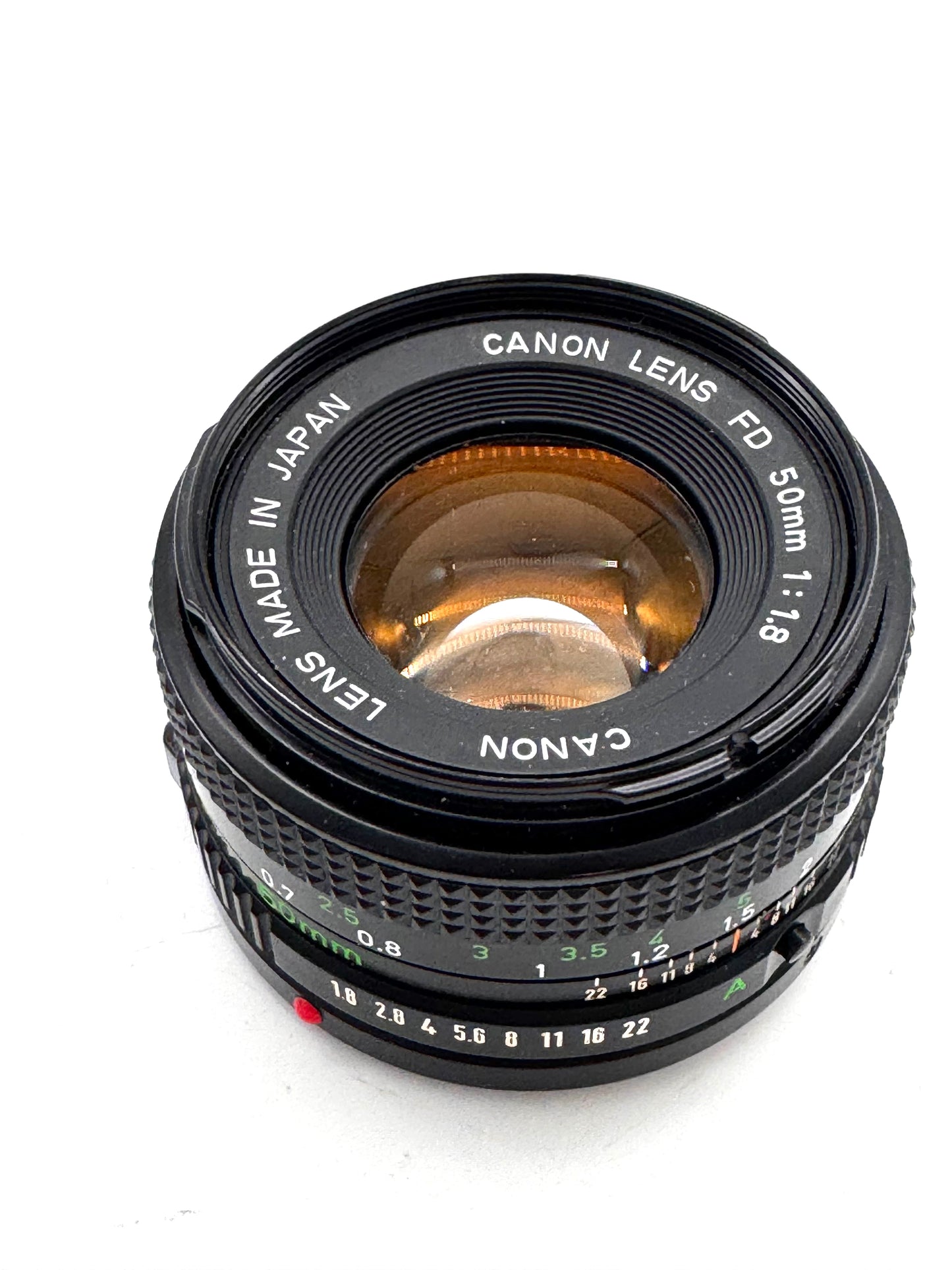 Canon T50 Vintage Camera w/ FD 50mm f/1.8 Lens - Black - Broken