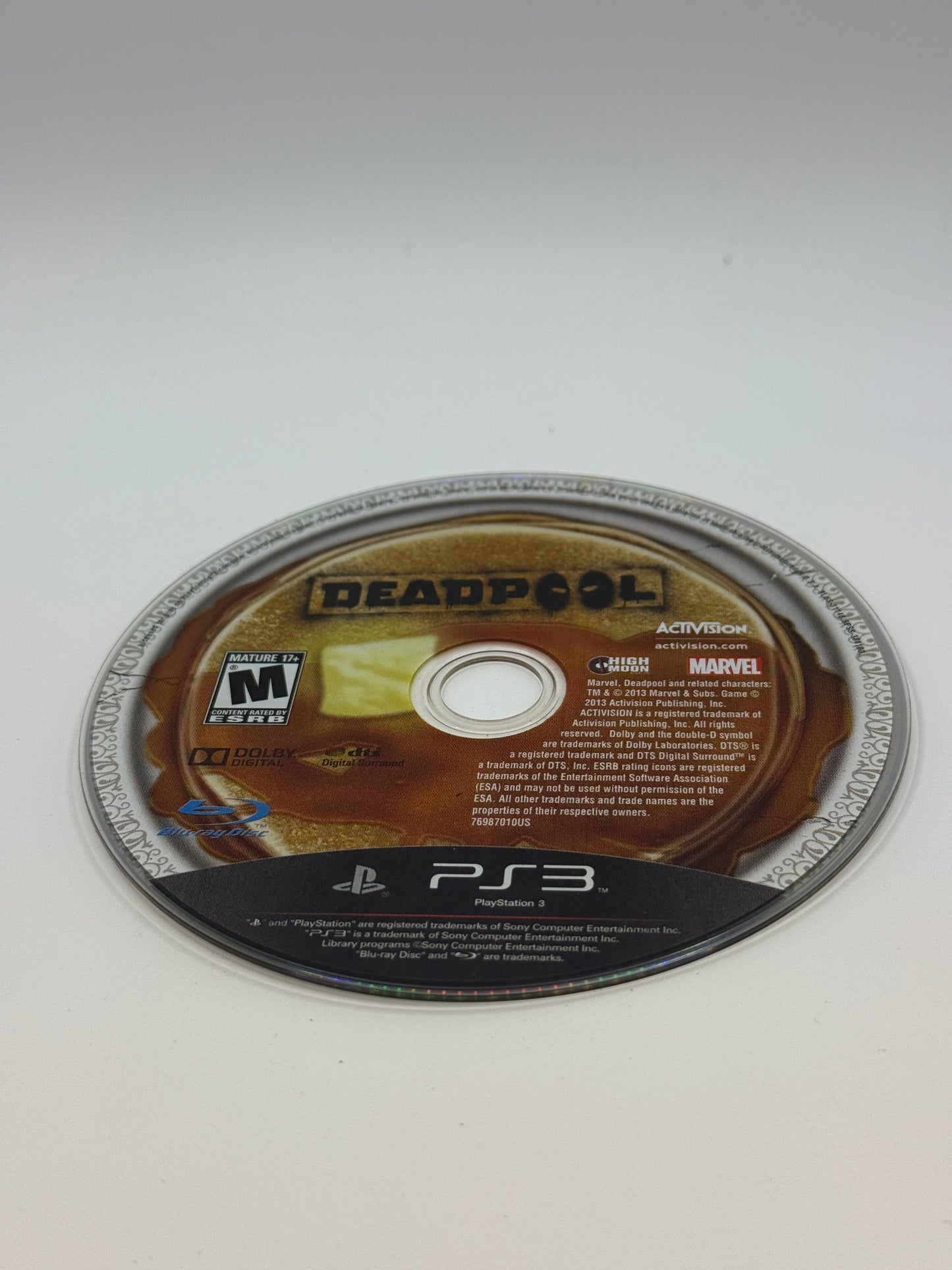 Playstation 3 Deadpool Video Game - Used