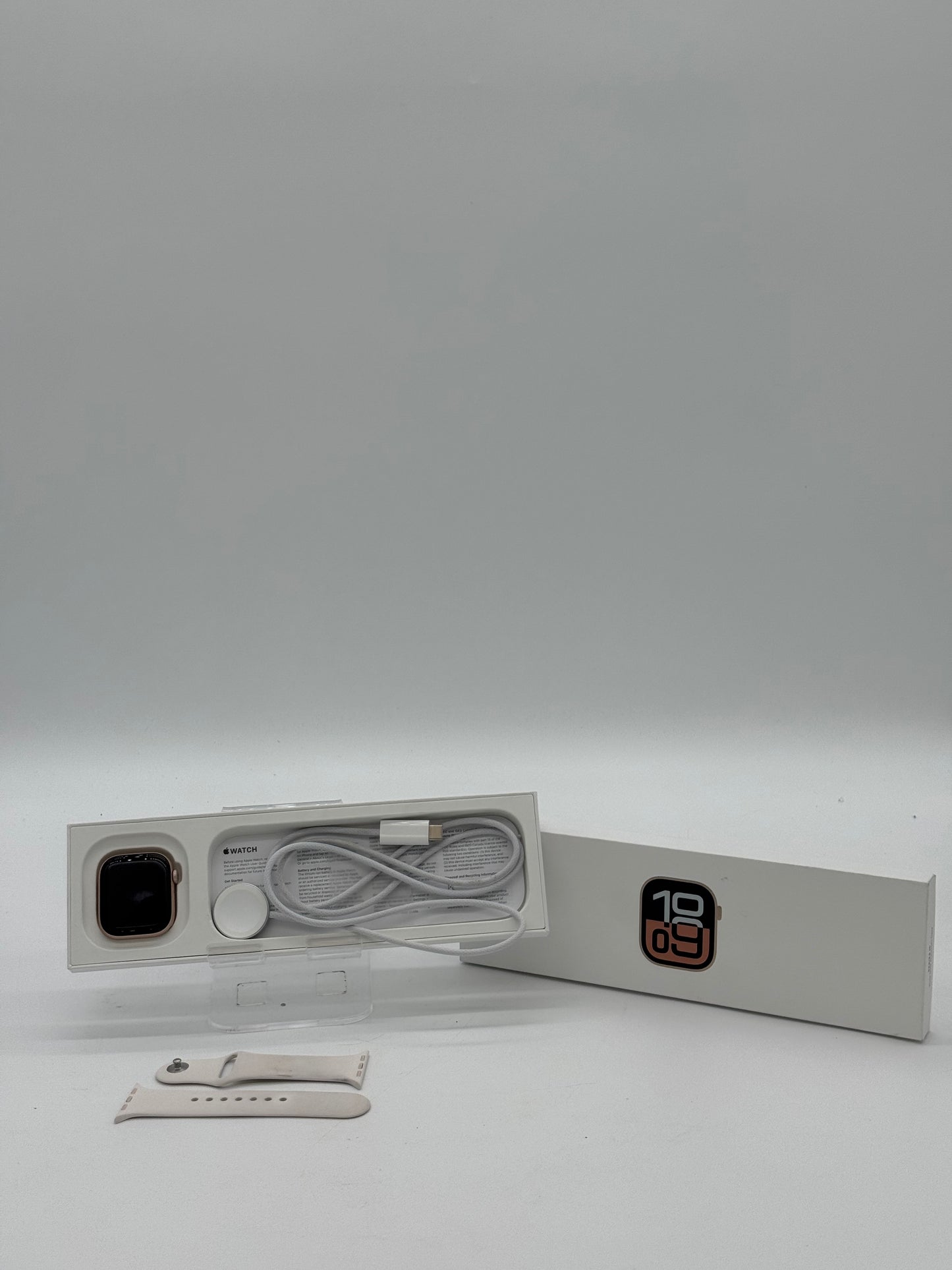 Apple Watch Series 10 - Rose Gold 42mm, Sport Loop Band, Used With Box