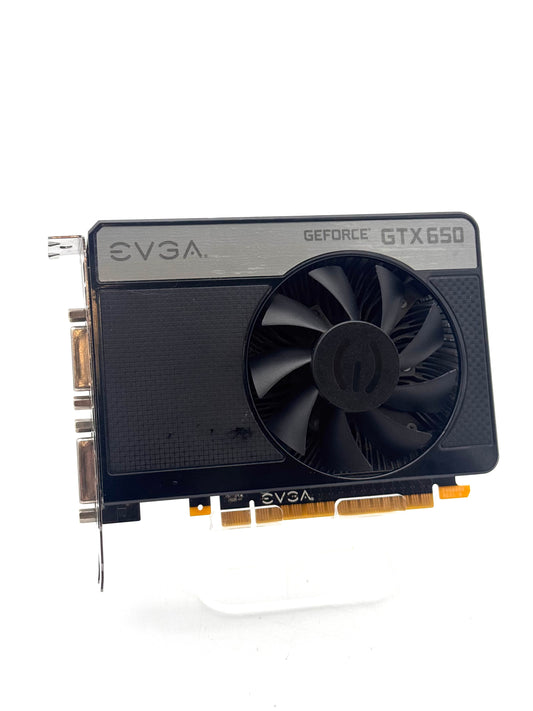 EVGA NVIDIA GeForce GTX 650 1GB GDDR5 PCIe Video Graphics Card Black - TESTED