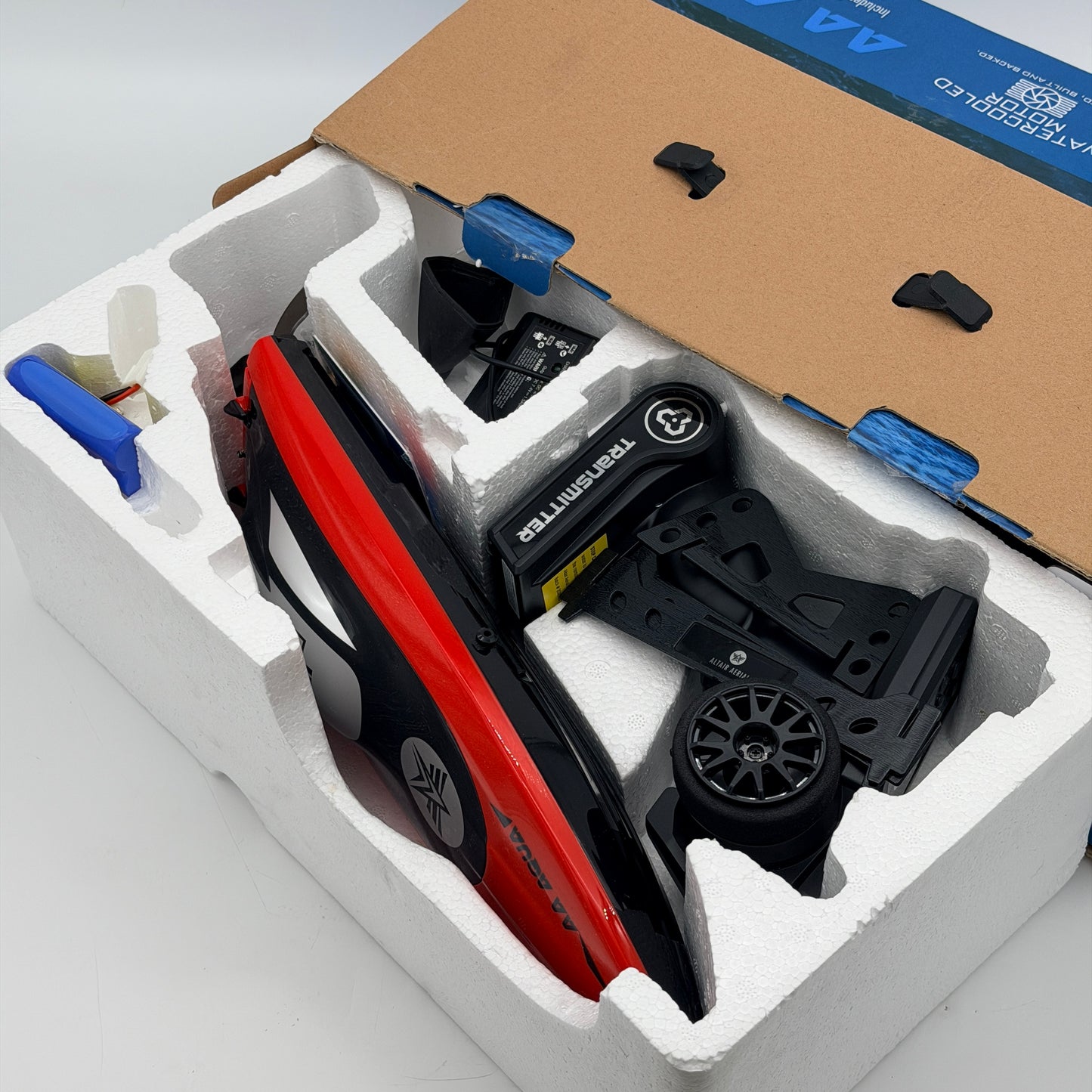 Altair Aerial AA102 Red RC Boat for Pools or Lakes