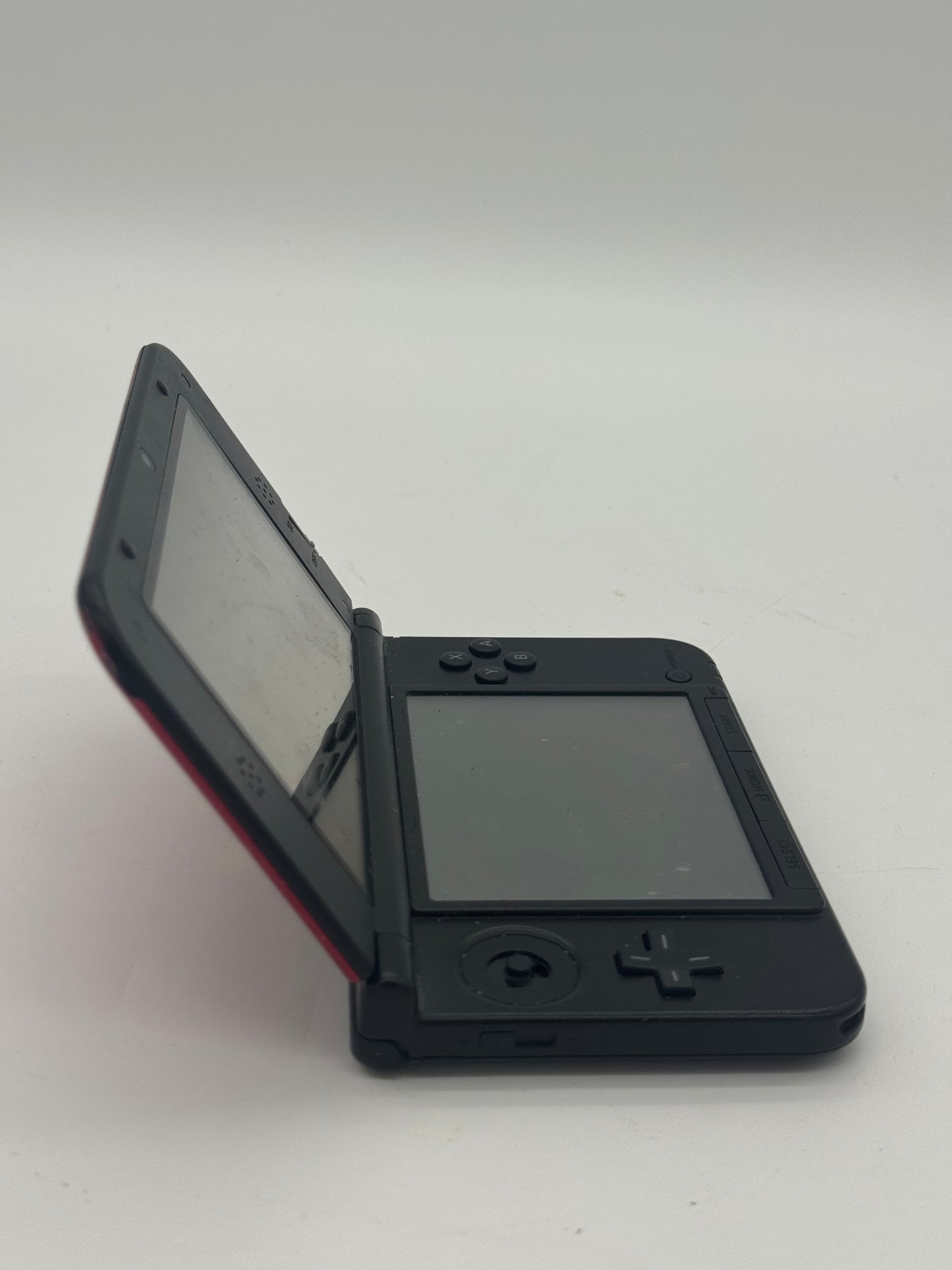 Nintendo DS XL Video Game System - Red - Broken - For Parts Only