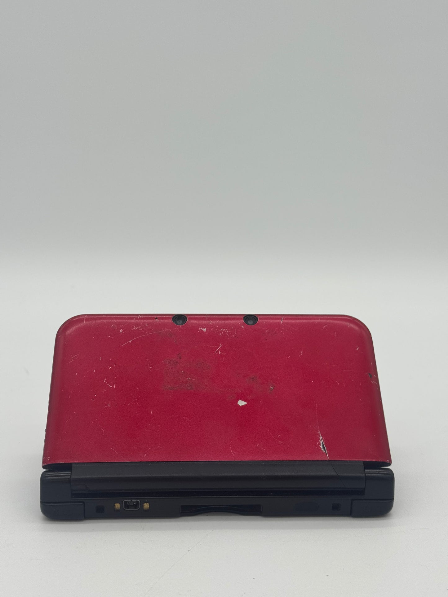 Nintendo DS XL Video Game System - Red - Broken - For Parts Only