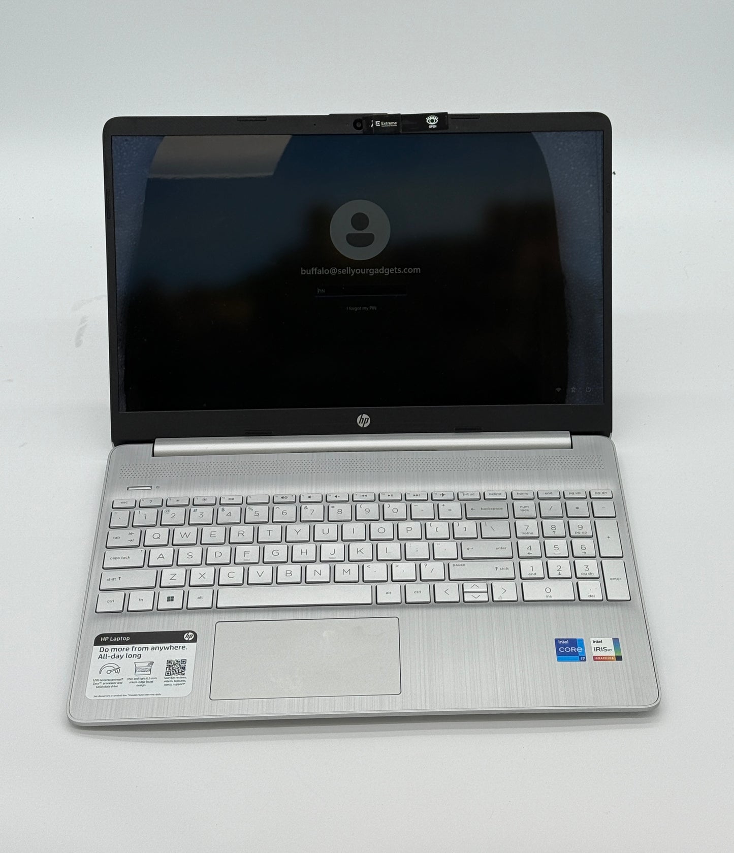 HP Laptop 15dy5073dx - 512GB SSD, Intel Core i7, 16GB RAM, Gray