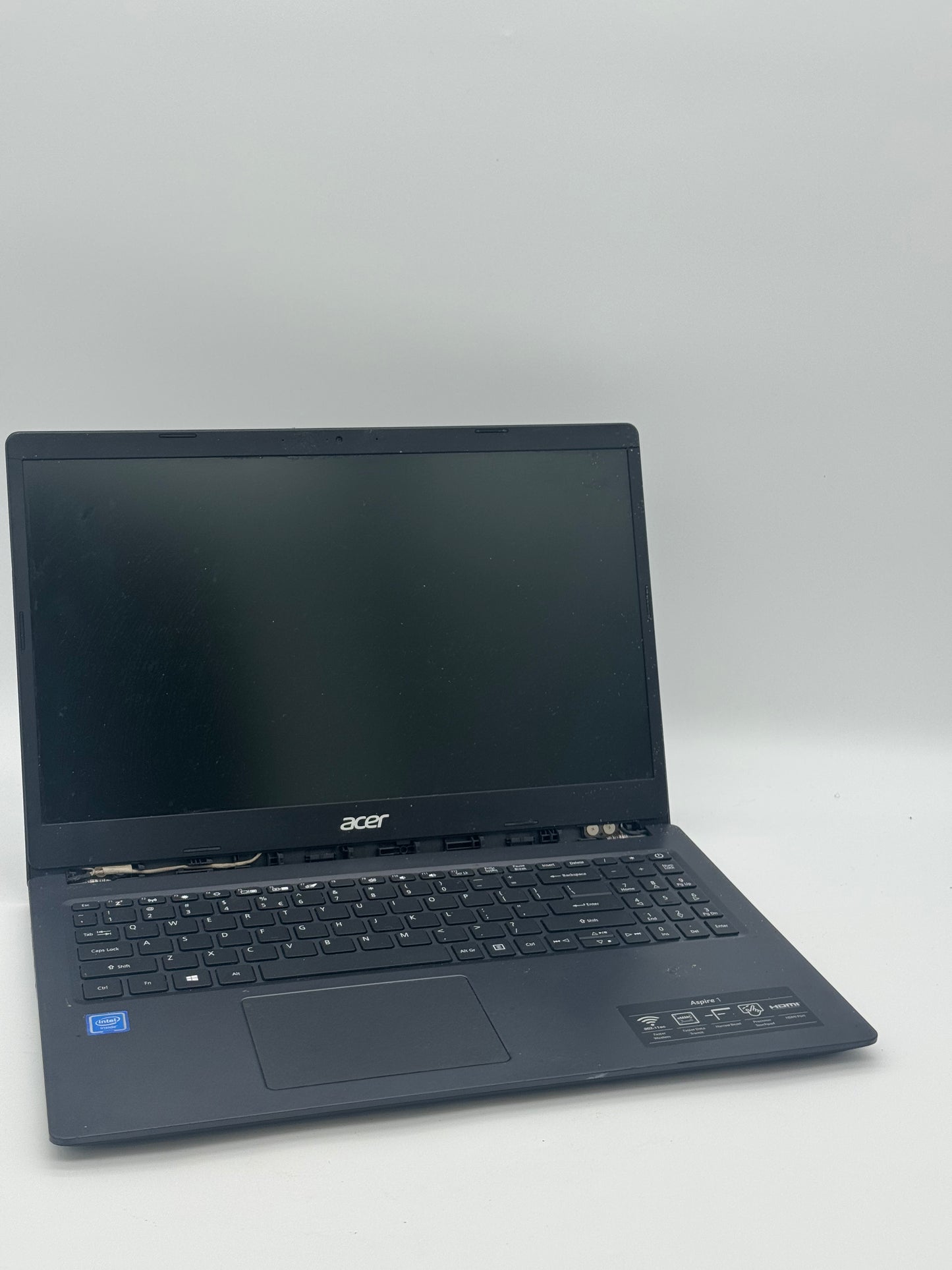 Acer Aspire A115-31 Laptop - 15" Screen, Intel Celeron, 4GB RAM, Black, Broken PARTS ONLY