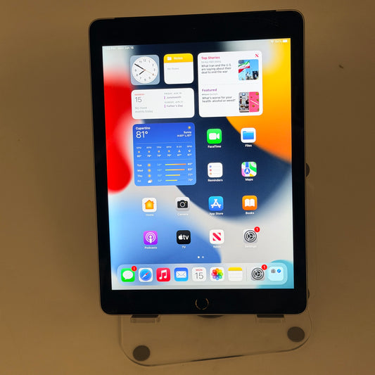 Apple iPad Air 2nd Gen A1567 16GB Wi-Fi Only Space Gray Used - B