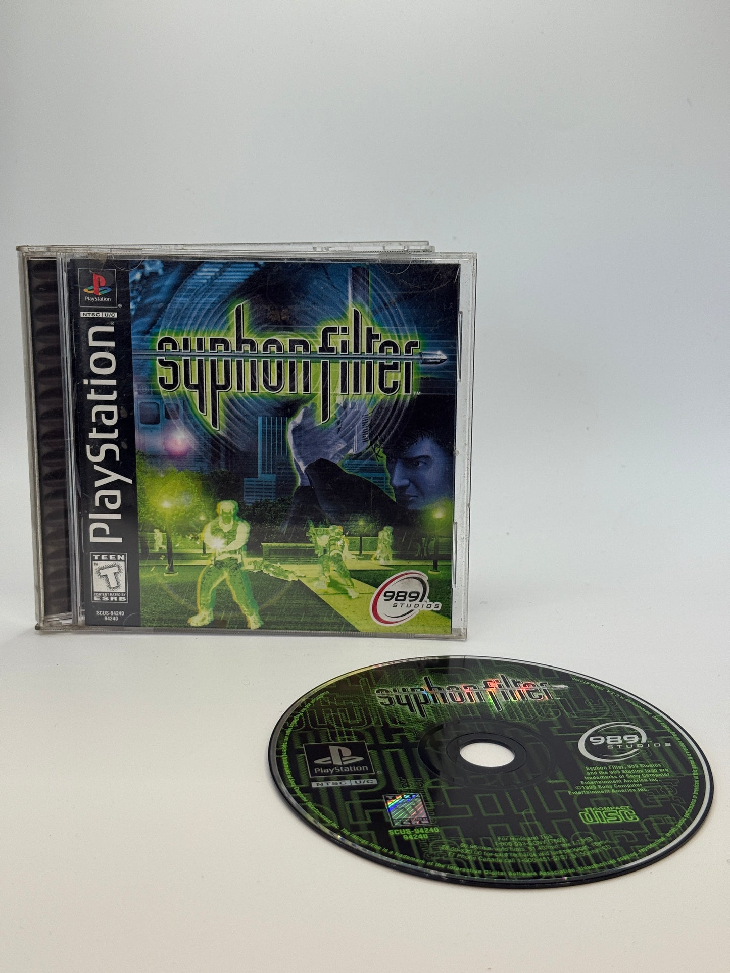 Syphon Filter Omega Strain for Playstation 2 - Used With Box