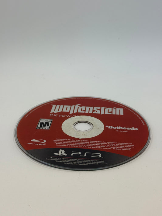 Wolfenstein: The New Order for Playstation 3 - No Case
