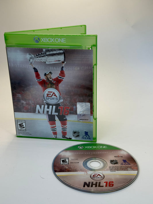 NHL 16 Video Game for Xbox One - Used with Box