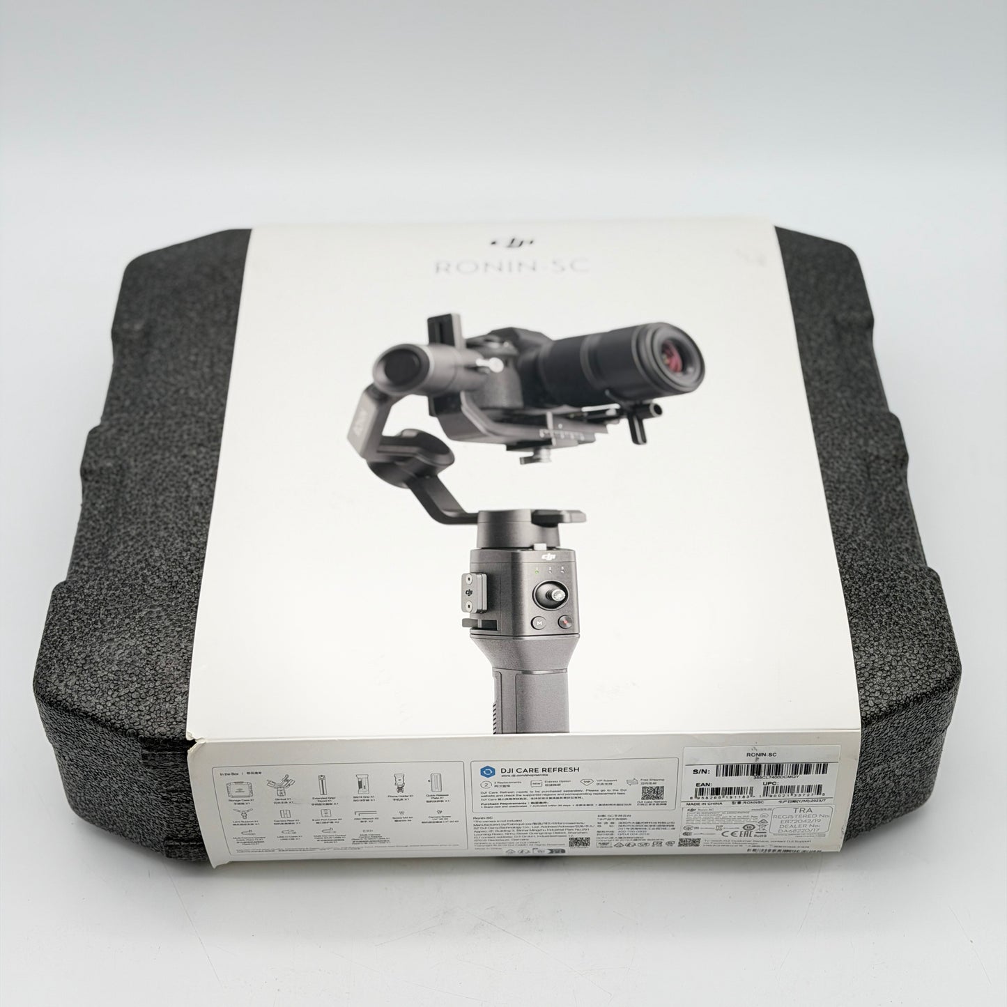 DJI Ronin-SC Gimbal Stabilizer Black 3-Axis Handheld Camera Stabilizer