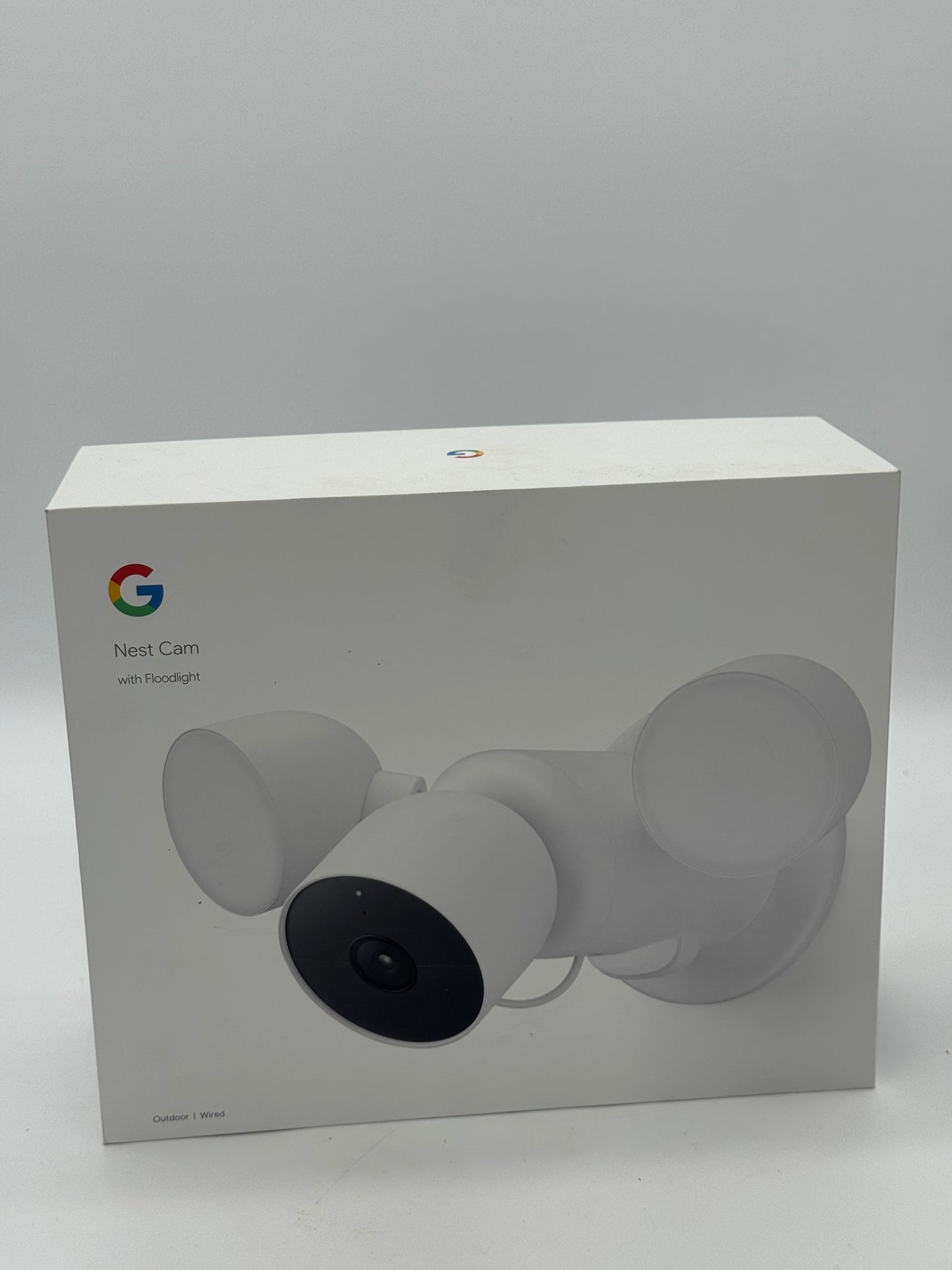 Google Nest Cam with Floodlight (G3AL9 & GPLE9) - New White Security Camera