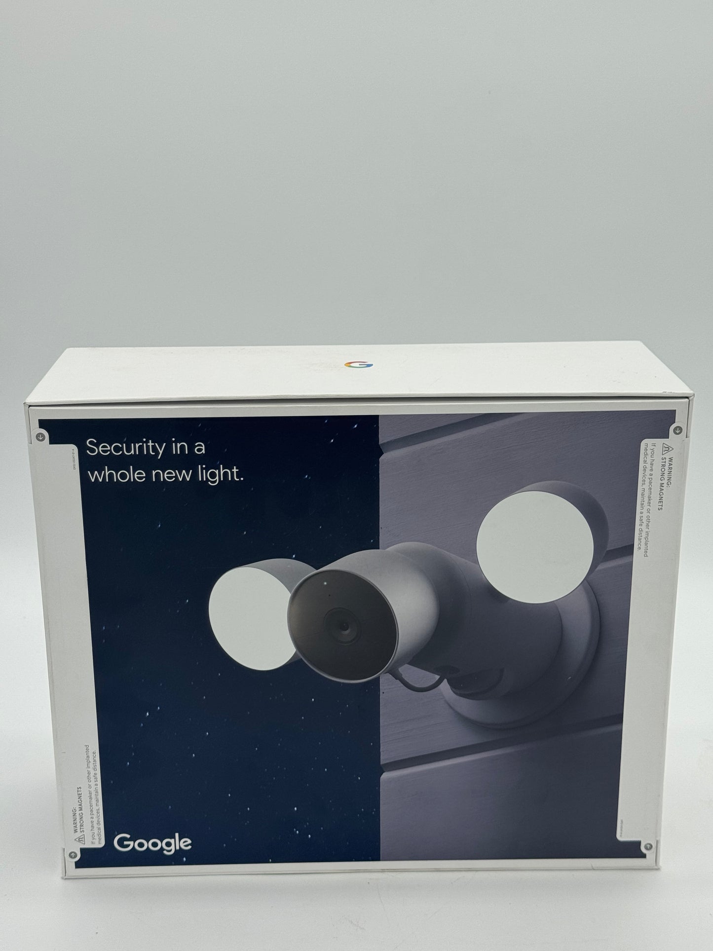 Google Nest Cam with Floodlight (G3AL9 & GPLE9) - New White Security Camera