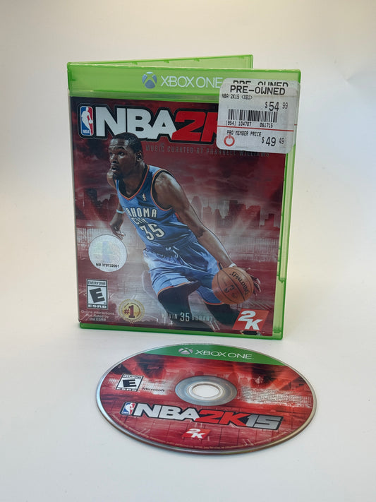 NBA 2K15 Video Game for Xbox One - Used With Original Case