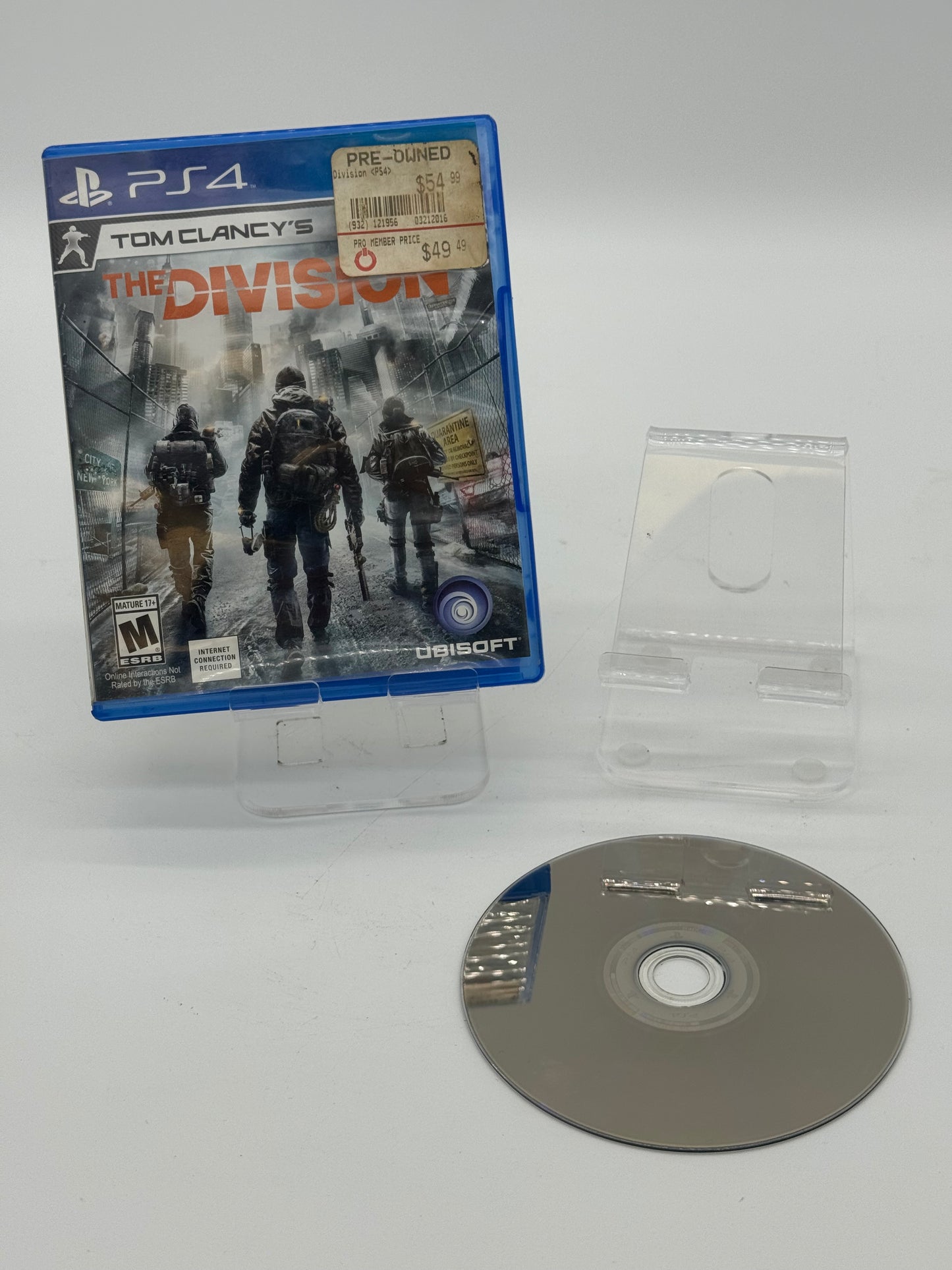 Tom Clancy's The Division - PS4 - Used with Box