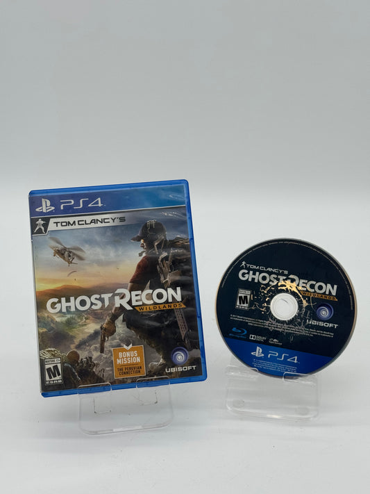 Used PlayStation 4 Ghost Recon Wildlands Game with Box