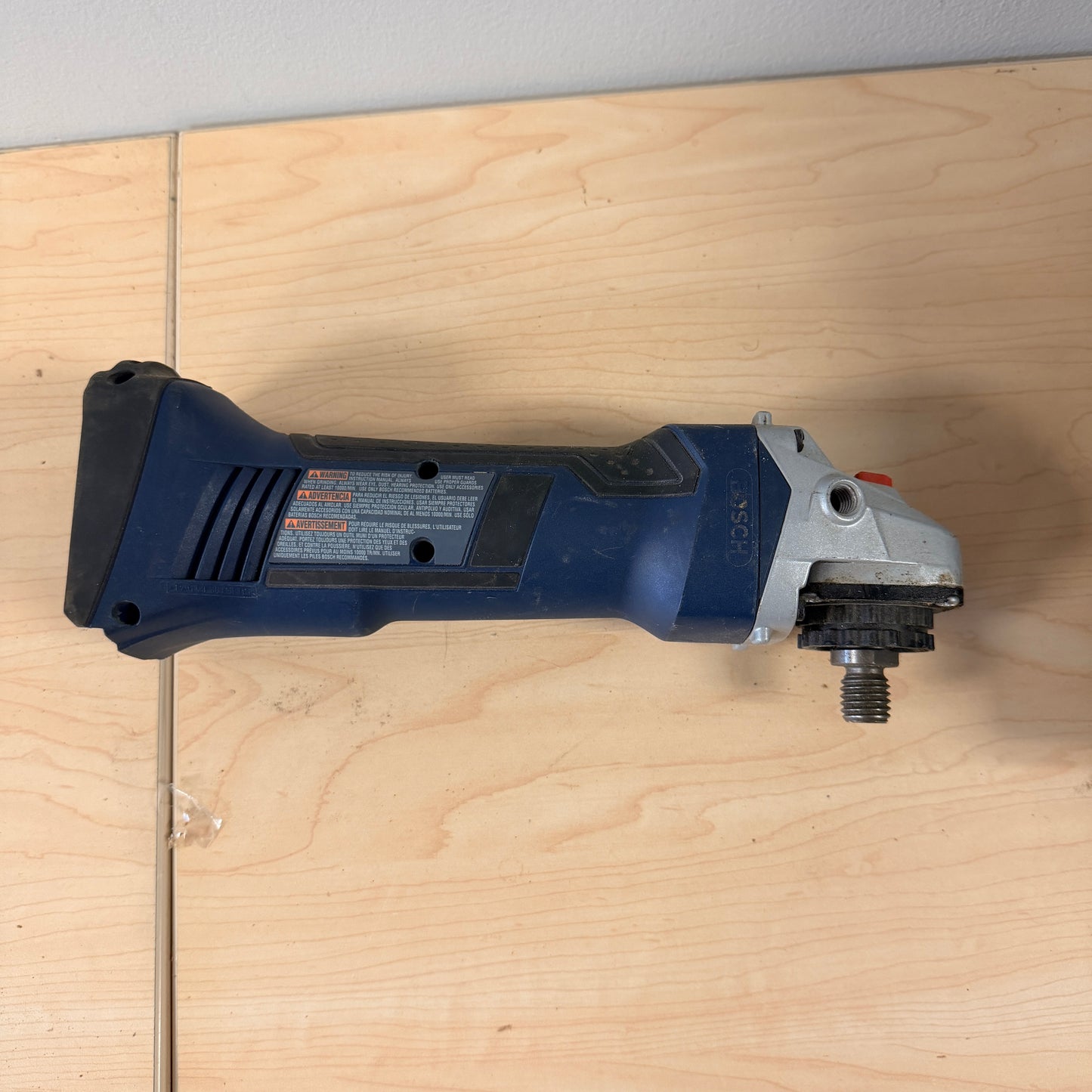 Bosch 8V Cordless Angle Grinder Tool Only Lithium-Ion 18V Blue Used
