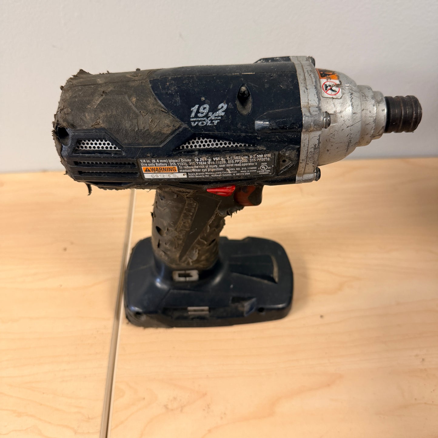 Craftsman V20 Cordless 1/2-Inch Drill Driver 20V Max Power Tool - Tested Working
