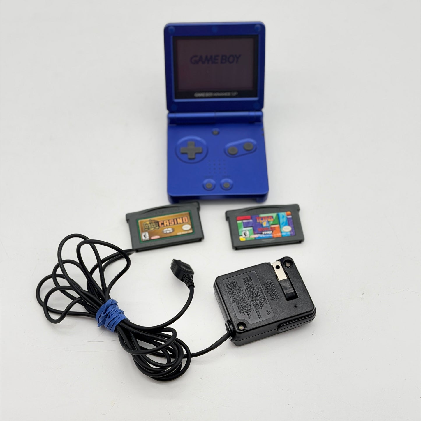 Nintendo GameBoy Advance SP AGS-101 2005 Blue Used A