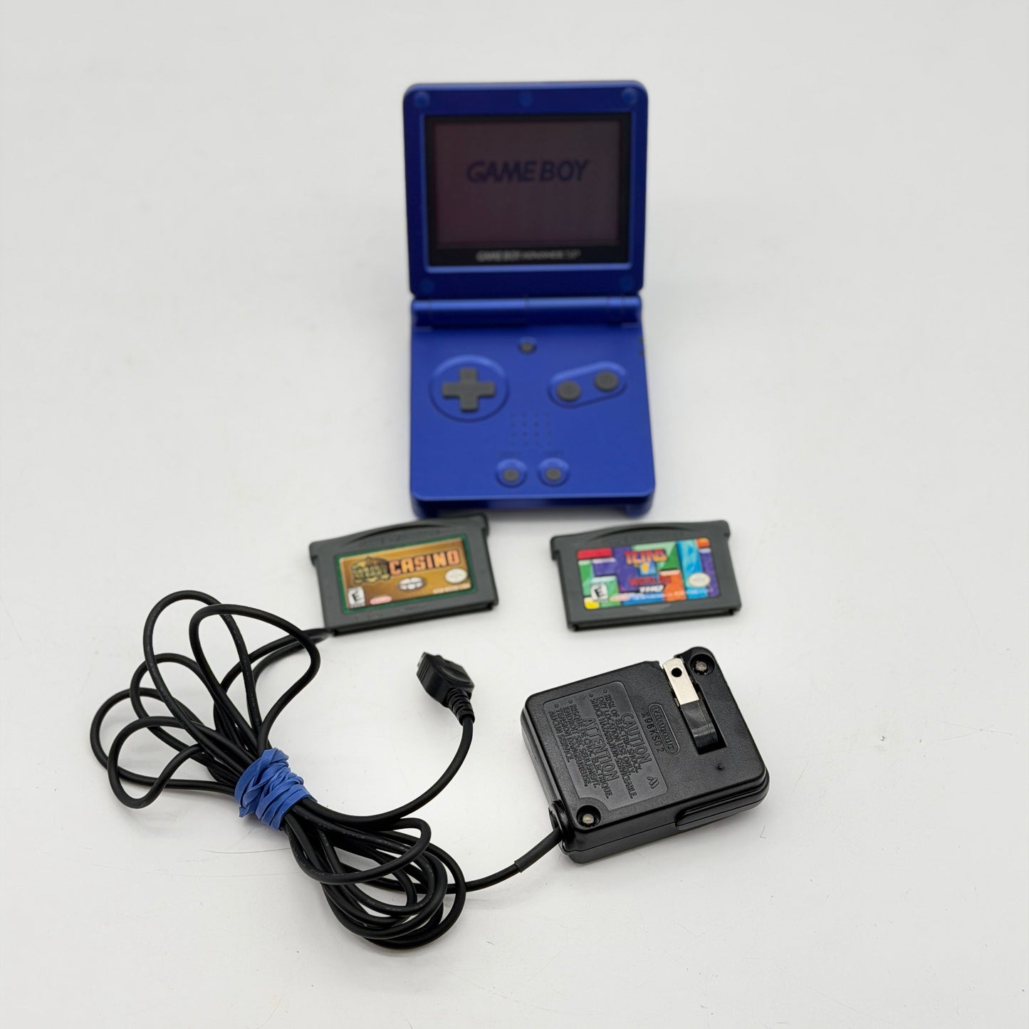 Nintendo GameBoy Advance SP AGS-101 2005 Blue Used A