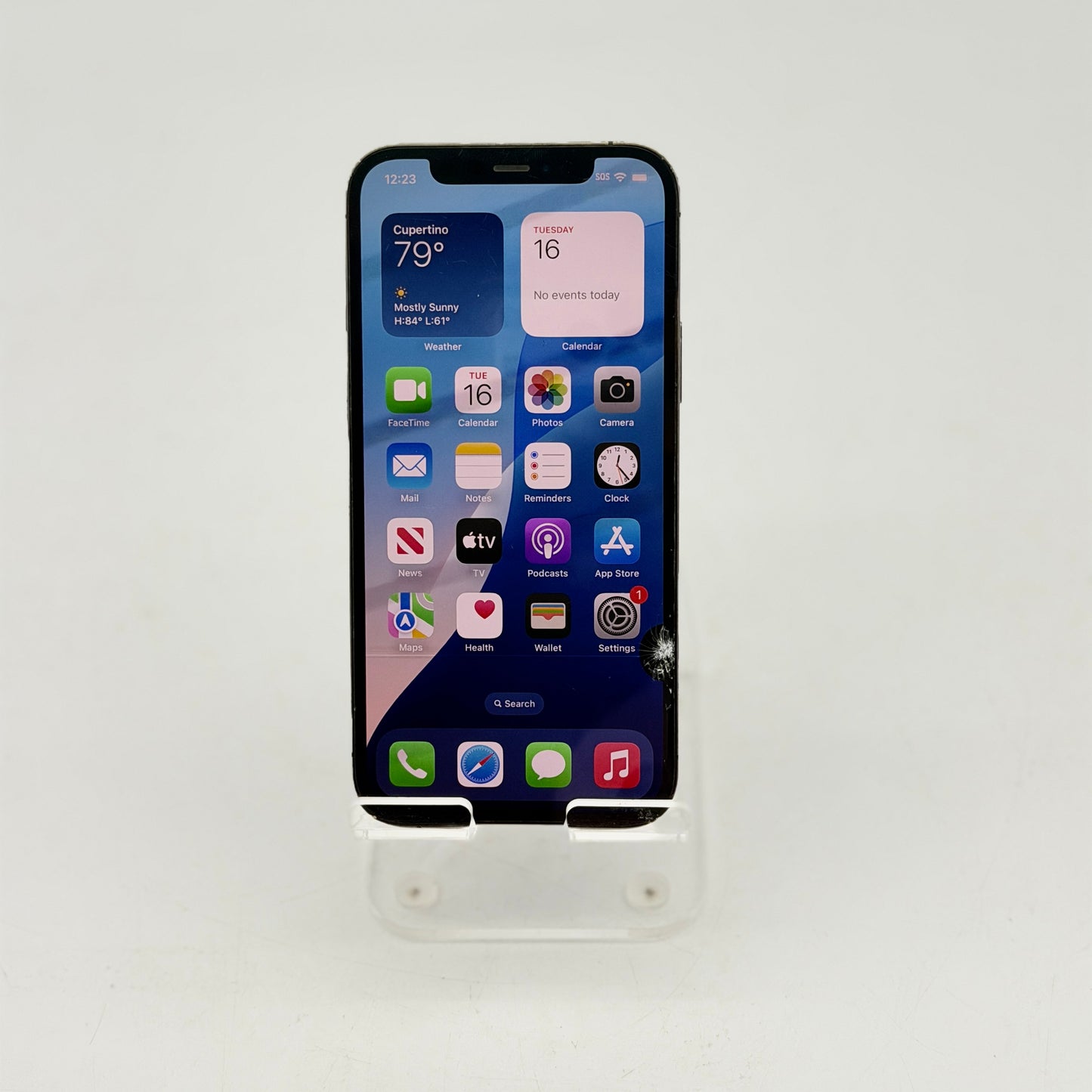 Apple iPhone 12 Pro 128GB Black Unlocked - Broken
