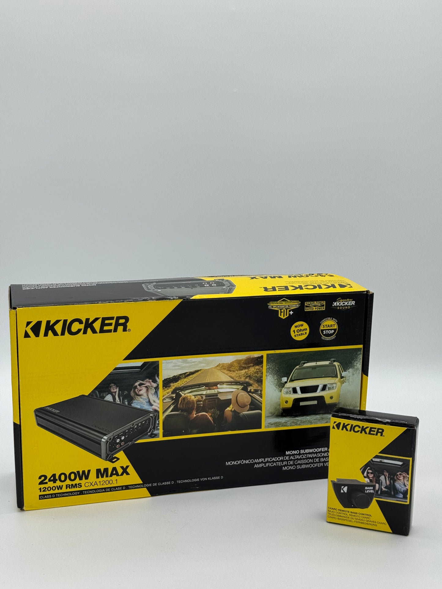 Kicker CXA 1200.1 Amplifier 2400W Max 1200W RMS - New In Box