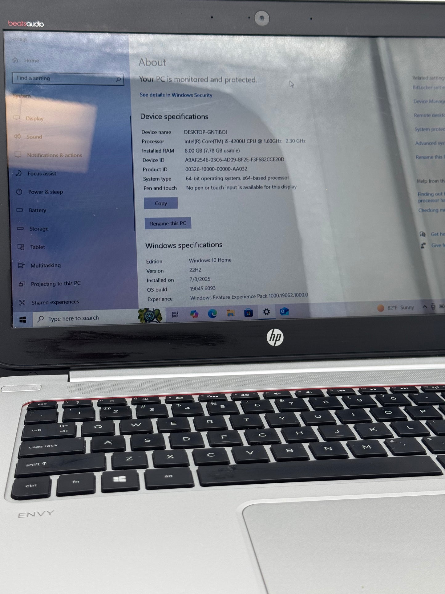HP 2230BNHMW Gray Laptop | Intel Core i5, 8GB RAM, 512GB SSD