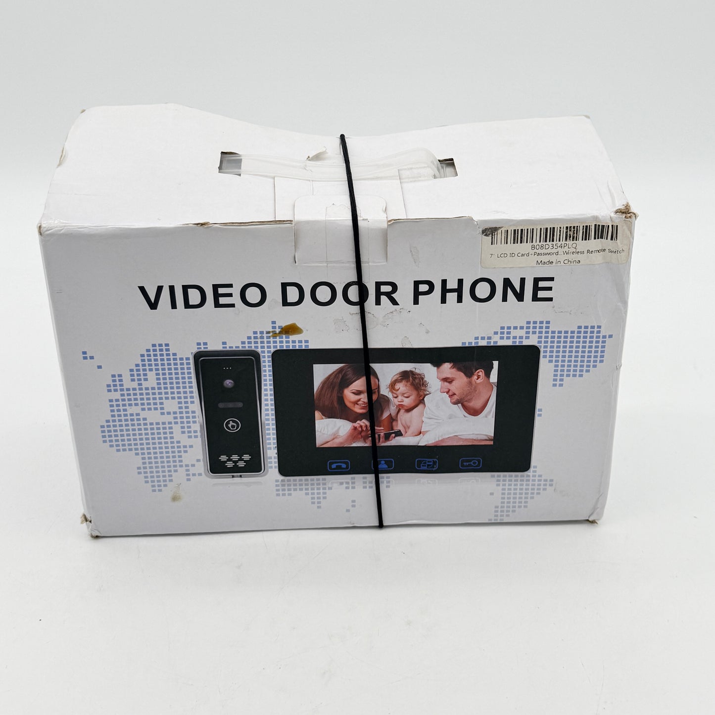 Wired Video Door Phone / Video Intercom Security Camera Black New In Box