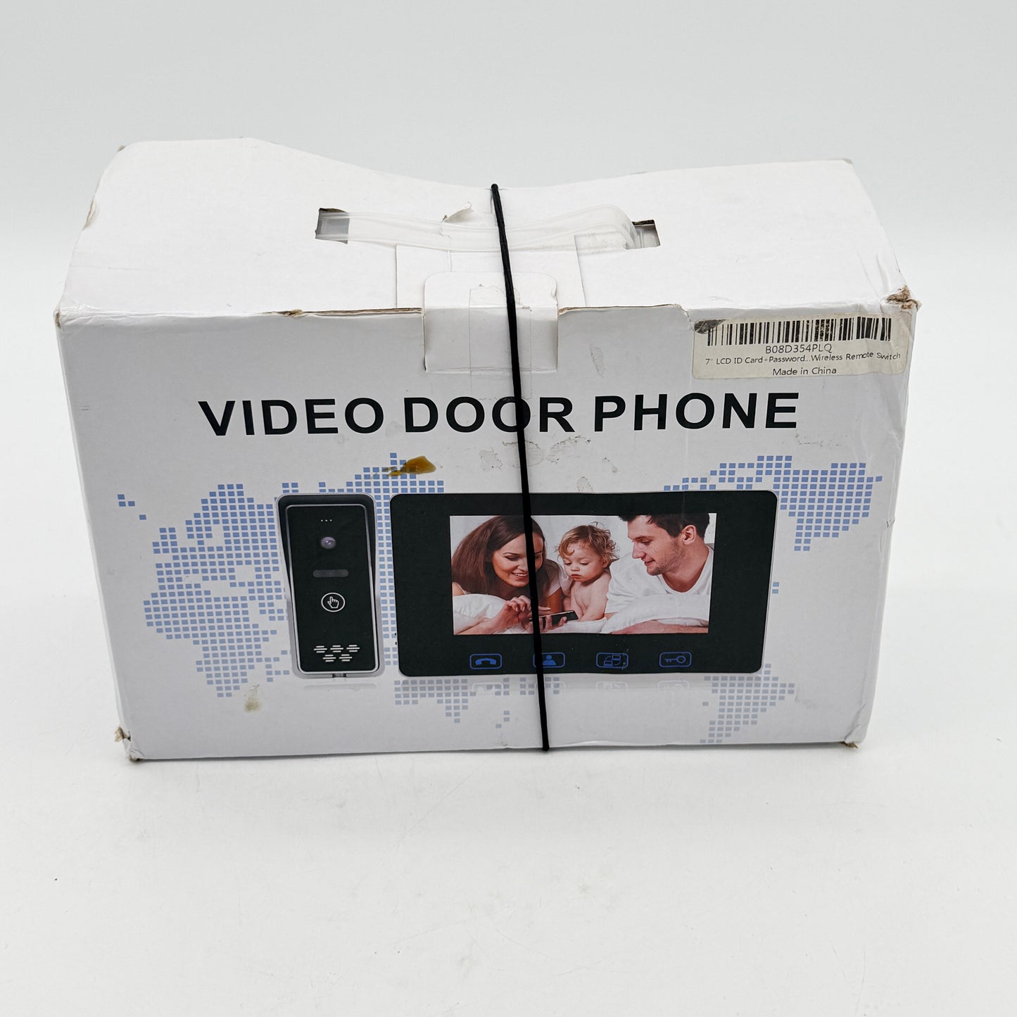 Wired Video Door Phone / Video Intercom Security Camera Black New In Box