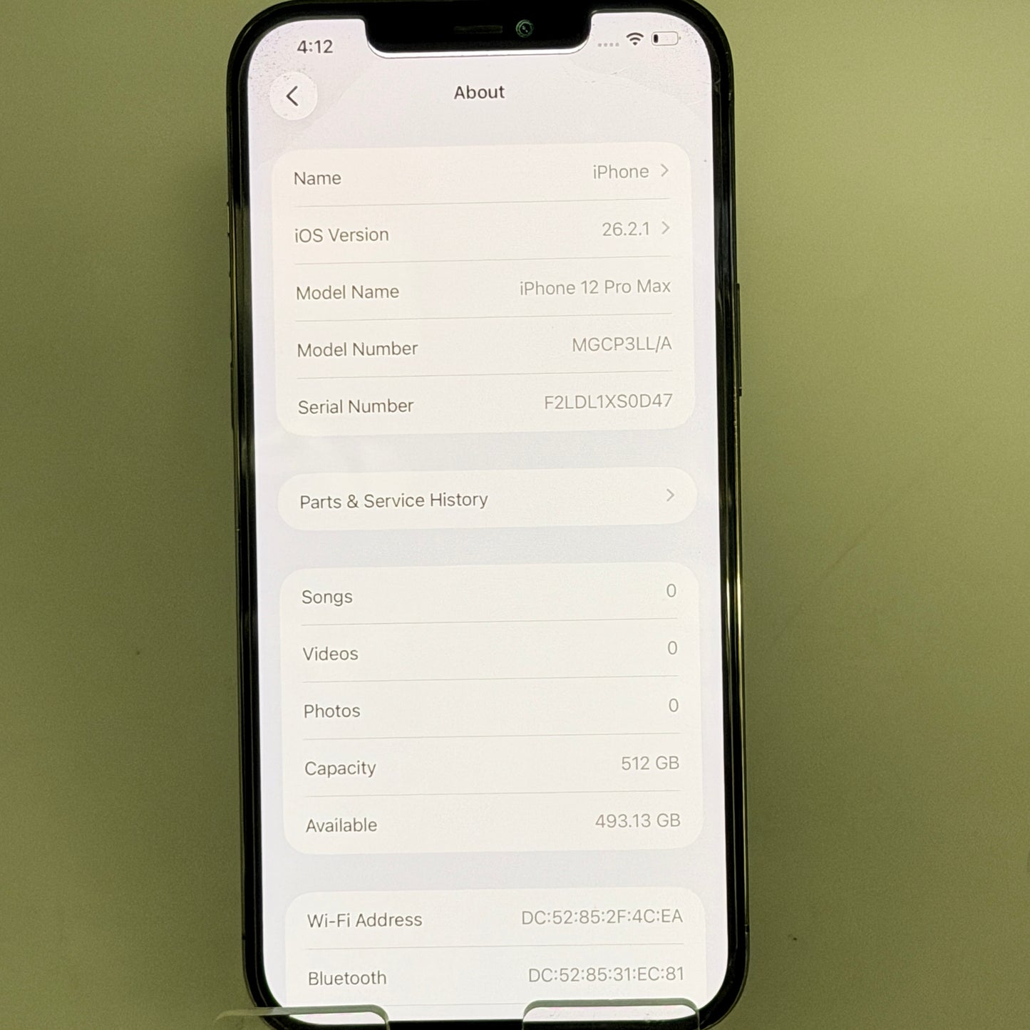 Apple iPhone 12 Pro Max 512GB