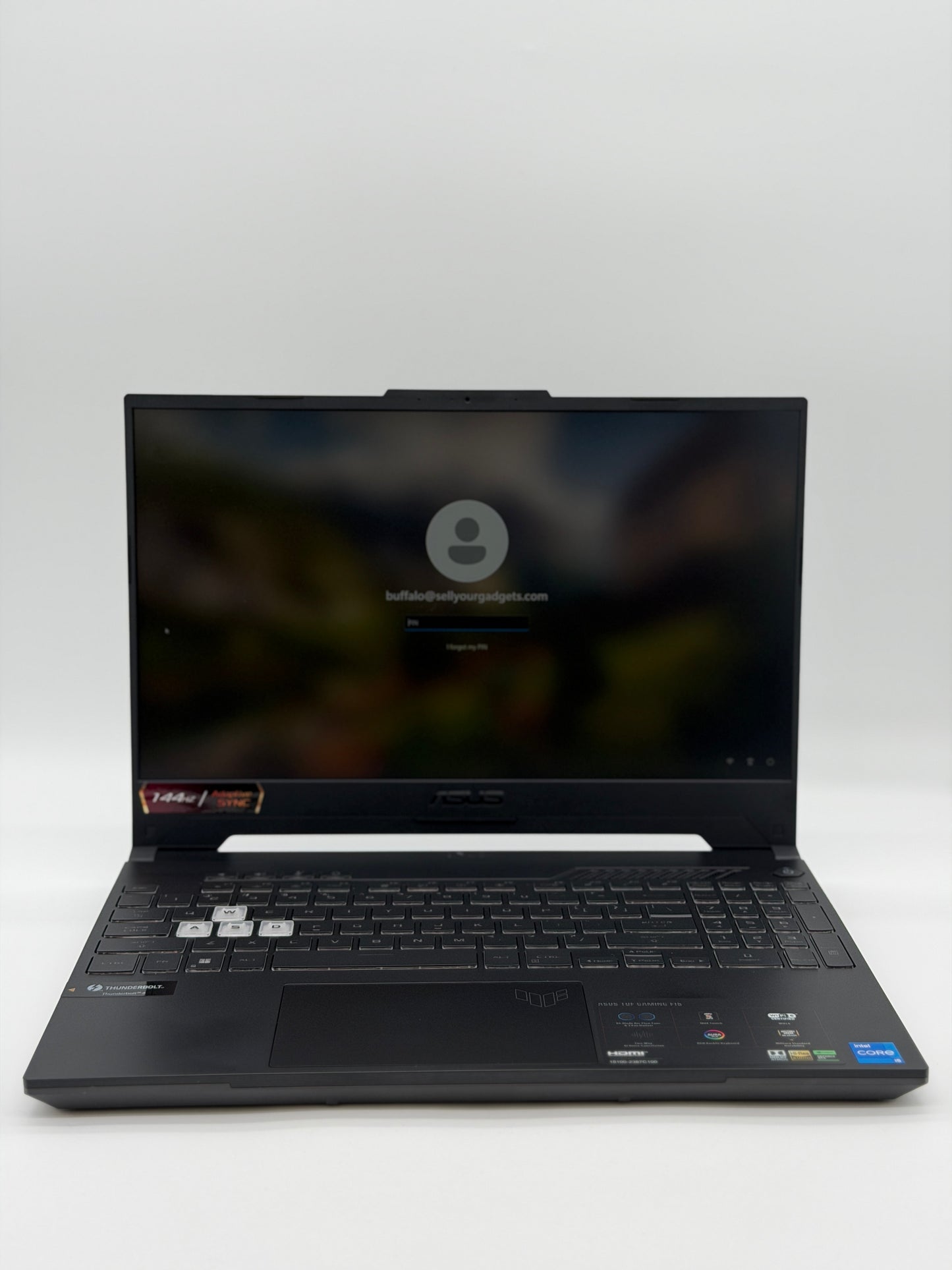 Asus TUF F15 15.6" FHD 144Hz Gaming Laptop, RTX 3050, i5-12500H, 16GB RAM -512GB