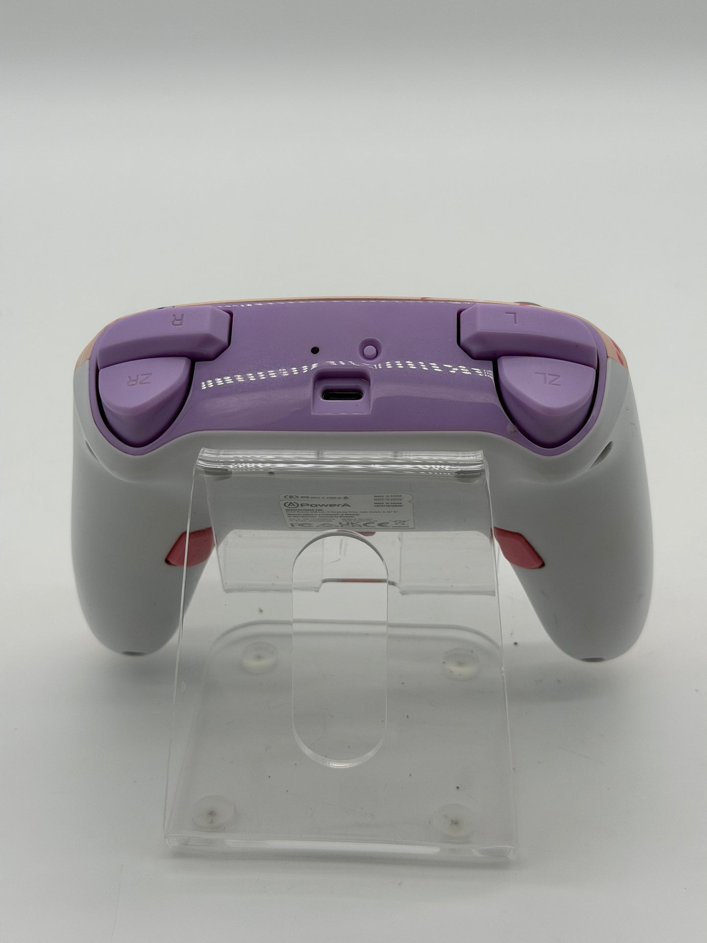 Nintendo Switch PowerA Peach Pink Enhanced Wireless Controller