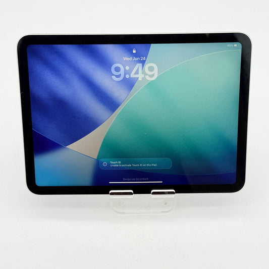 Apple iPad 10th Gen 64GB Wi-Fi 10.9" Silver Tablet A2696 MPQ03LL/A - Used